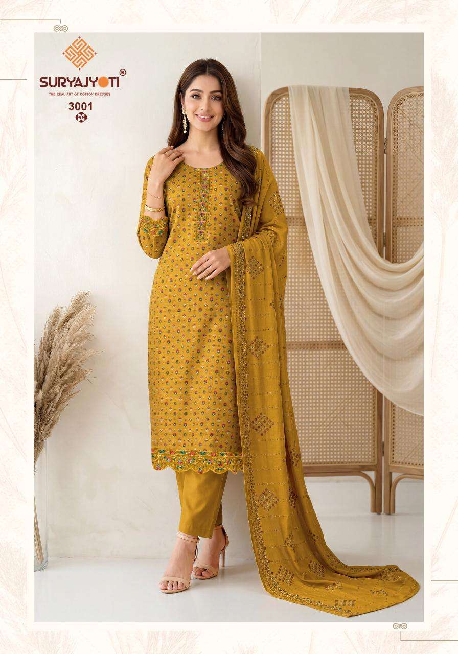 SURYAJYOTI  PARIZA ADVANCE VOL 3 READY MADE COLLECTION 