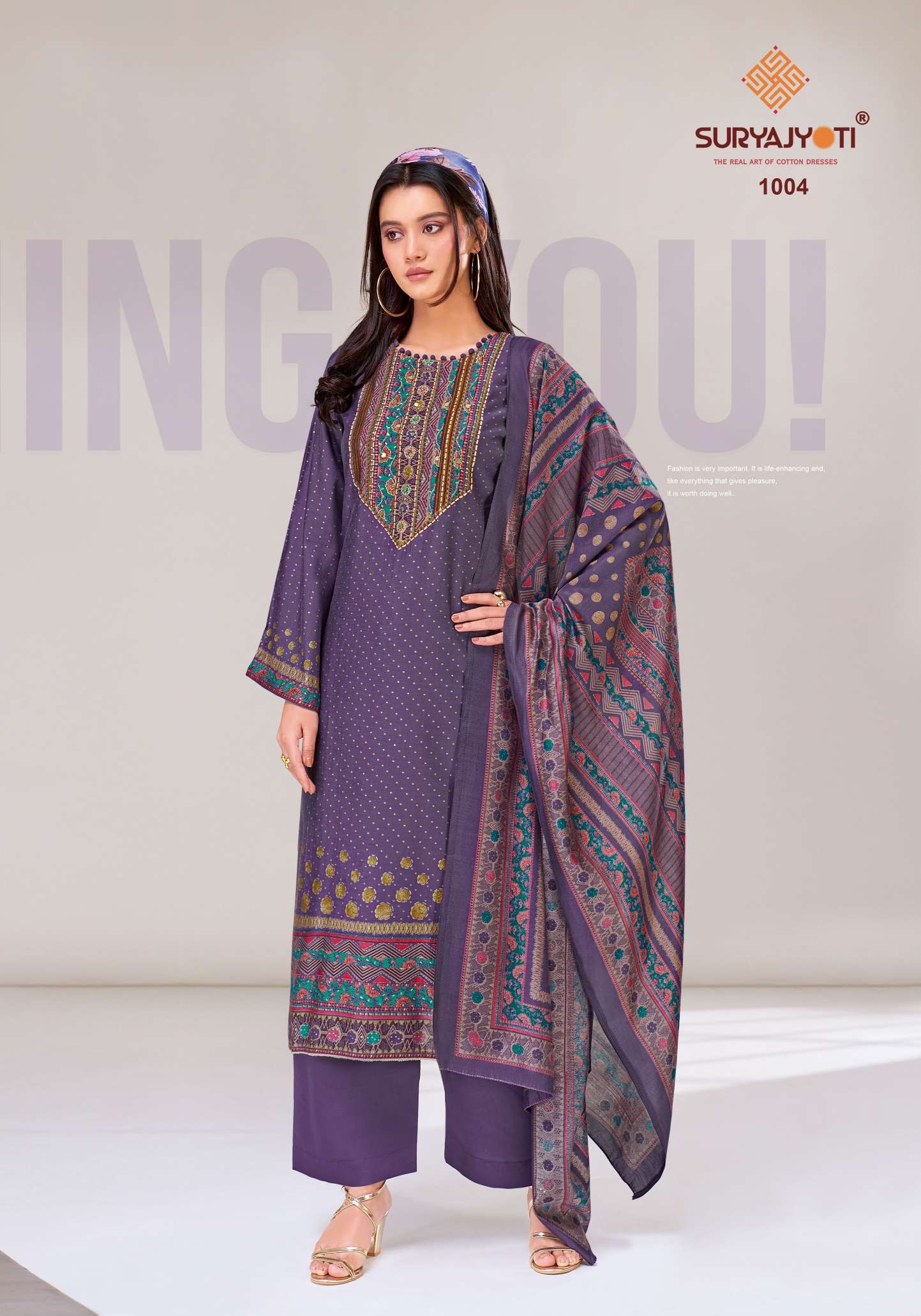 SURYAJYOTI PRISHA VOL 1 MODAL SILK FABRIC FANCY WORKS LADIES SALWAR SUIT