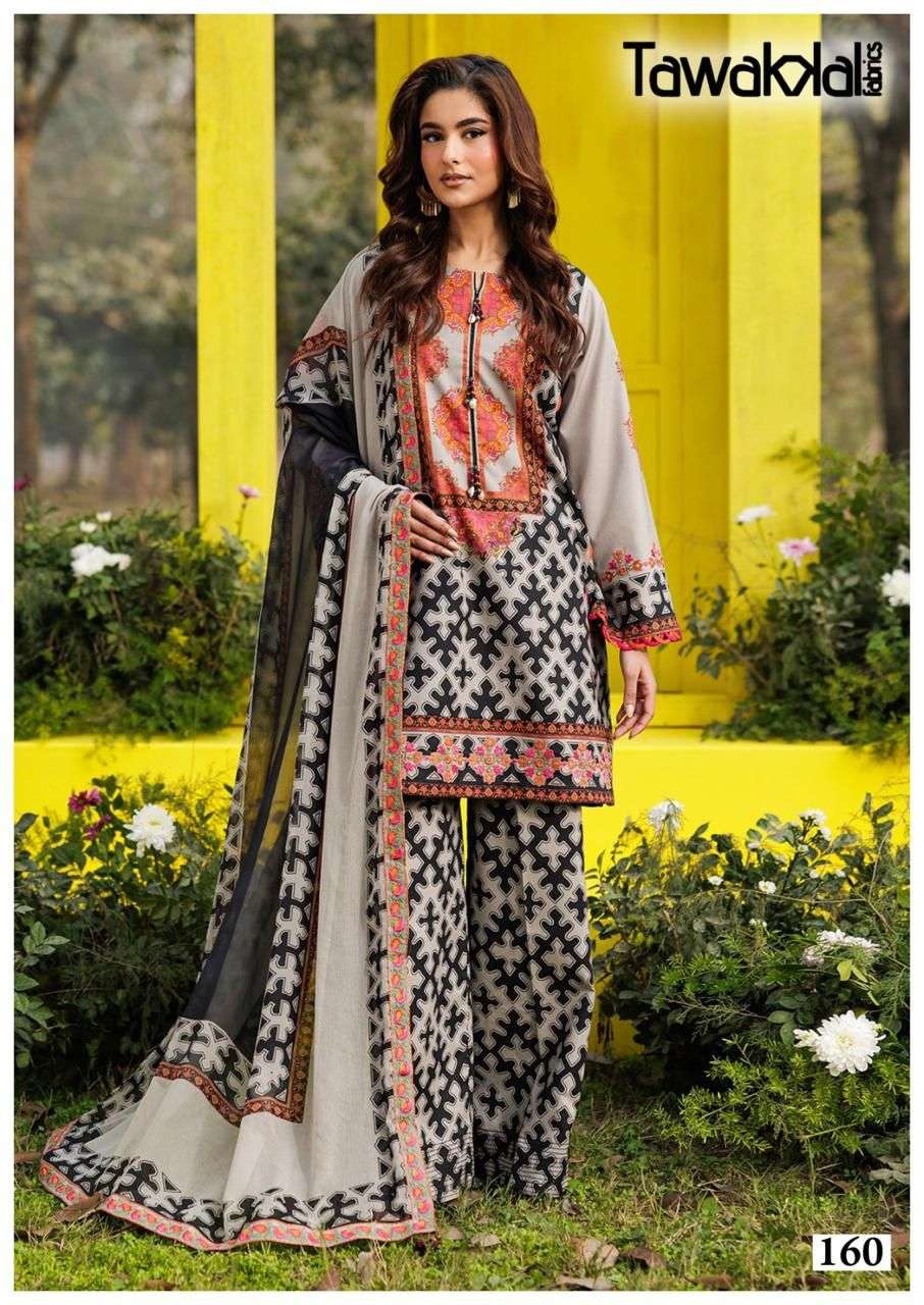 TAWAKKAL FABRICS GULAAL CLASSY LUXURY COTTON READY MADE COLLECTION VOL 16
