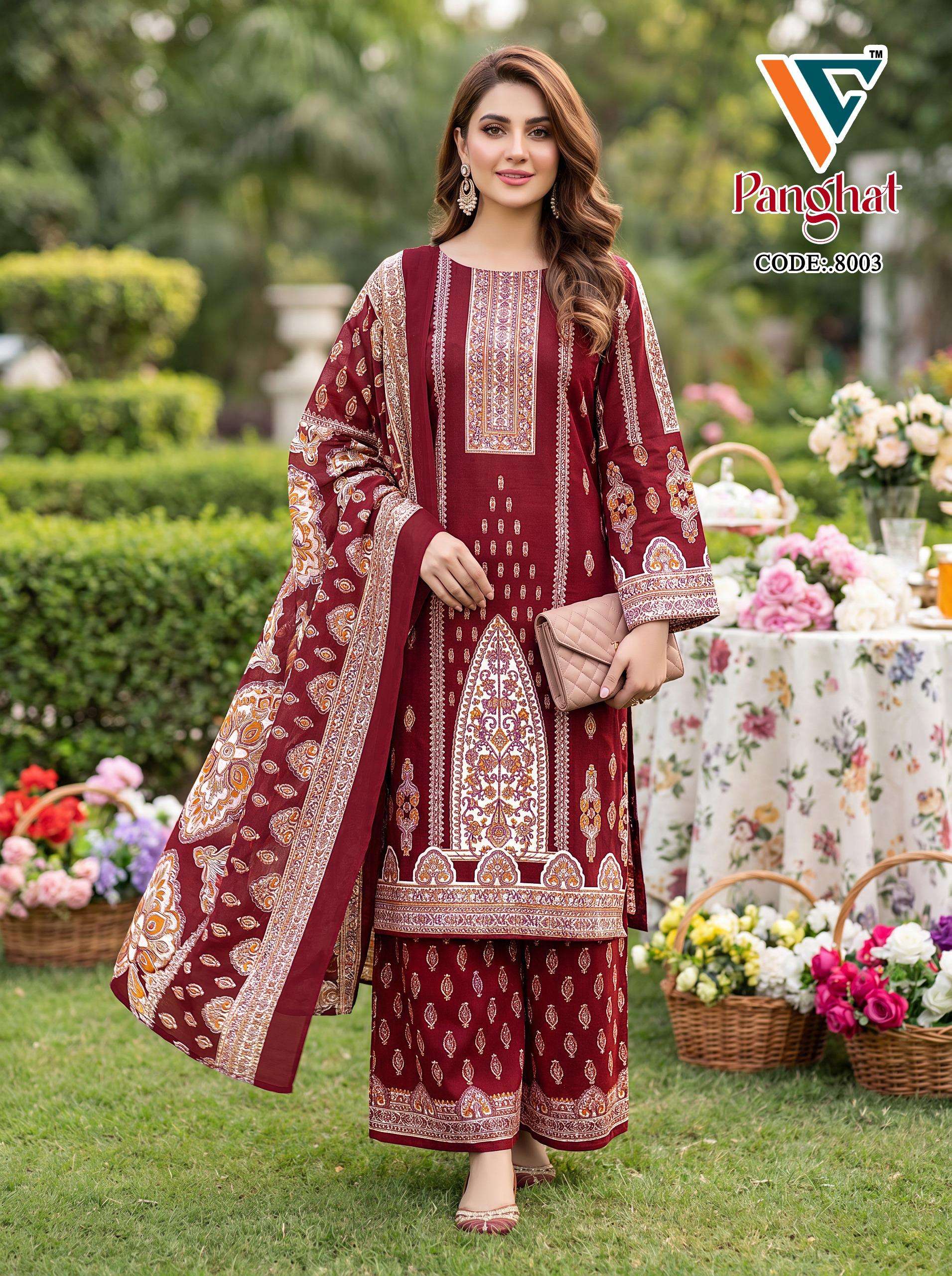VANDANA CREATION PANGHAT VOL 9 COTTON DIGITAL KARACHI PRINTS SALWAR SUIT