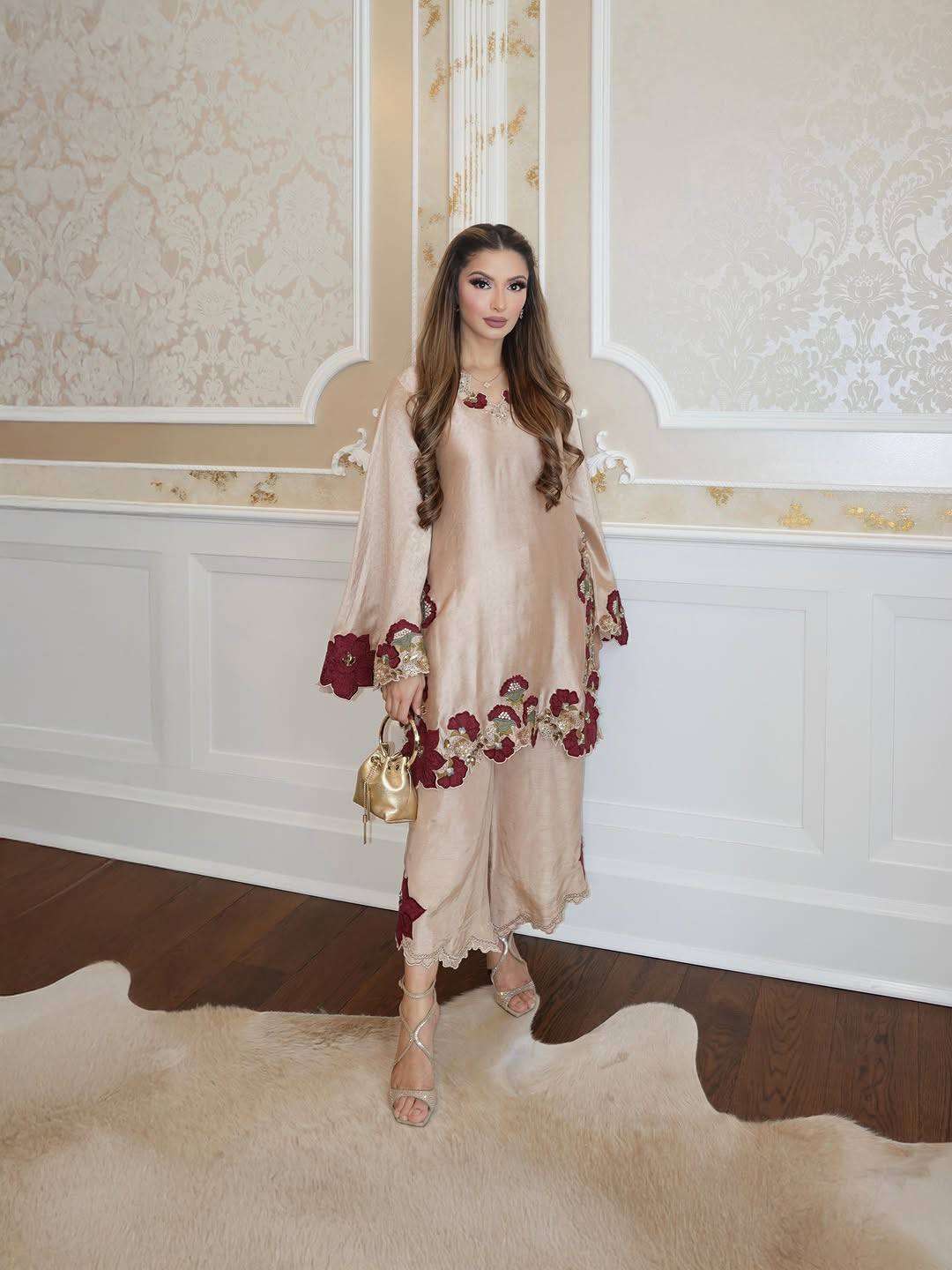 ZSR 3171 ROMAN SILK FABRICS GORGEOUS LOOK DESIGNER LADIES SUIT