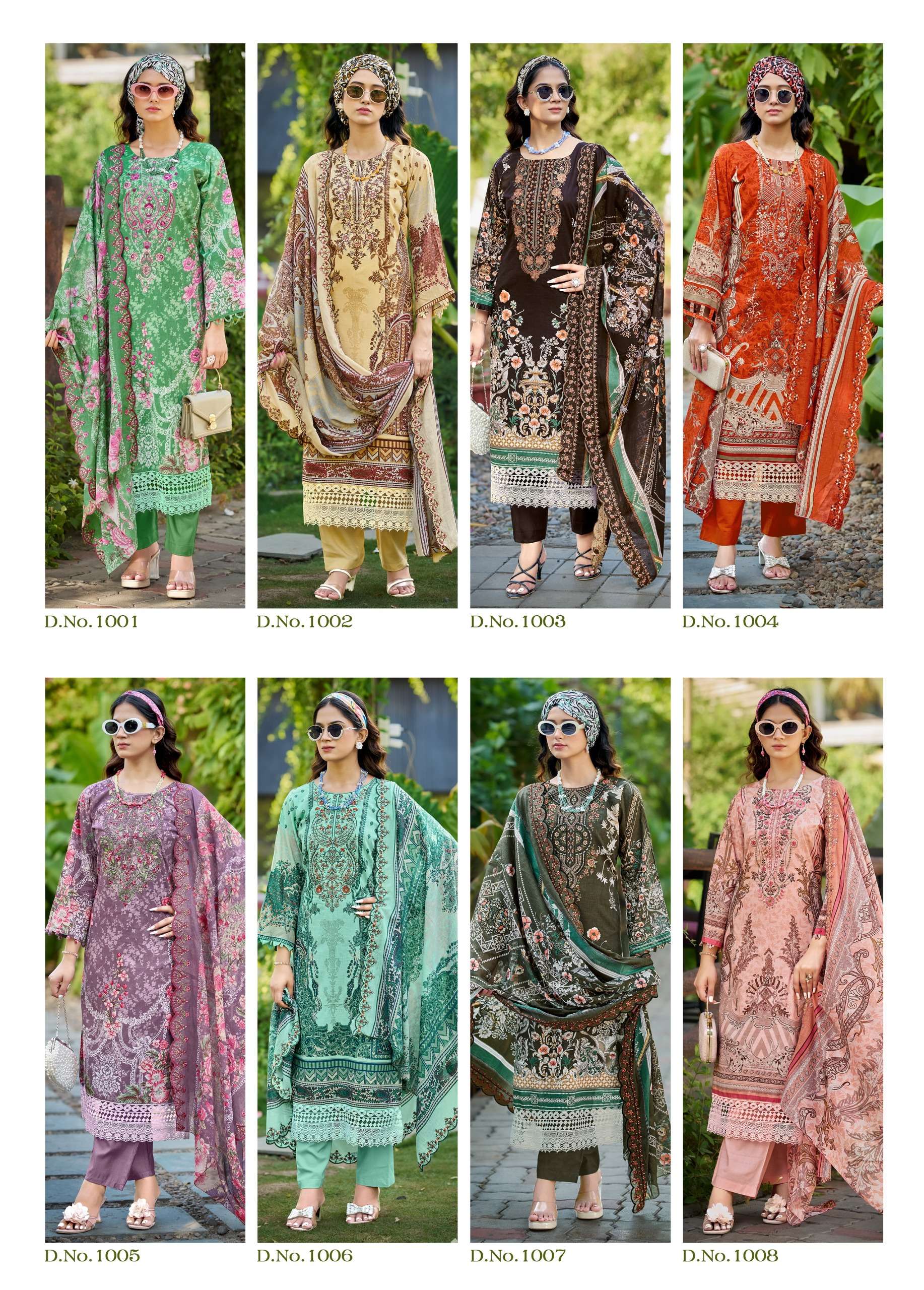 ‎‎ KAVYA‎‎ KALA COUTURE ANARKALI VOL 25 LAWN COTTON DIGITAL PRINT WITH WORK SUIT