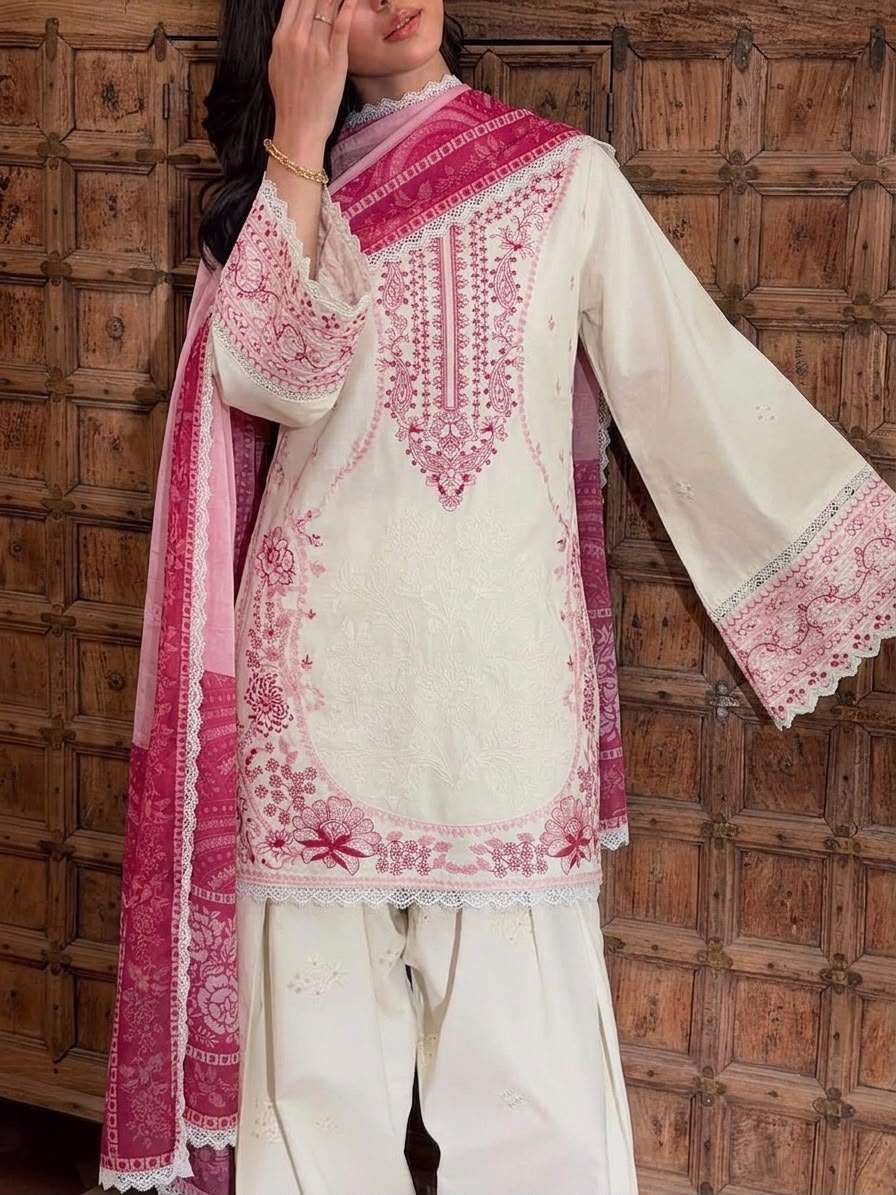 AD 233 RAYON FANCY DESIGNER WORK PAKISTANI PATTERN TOP FARSHI PLAZZO AND DUPATTA SET 
