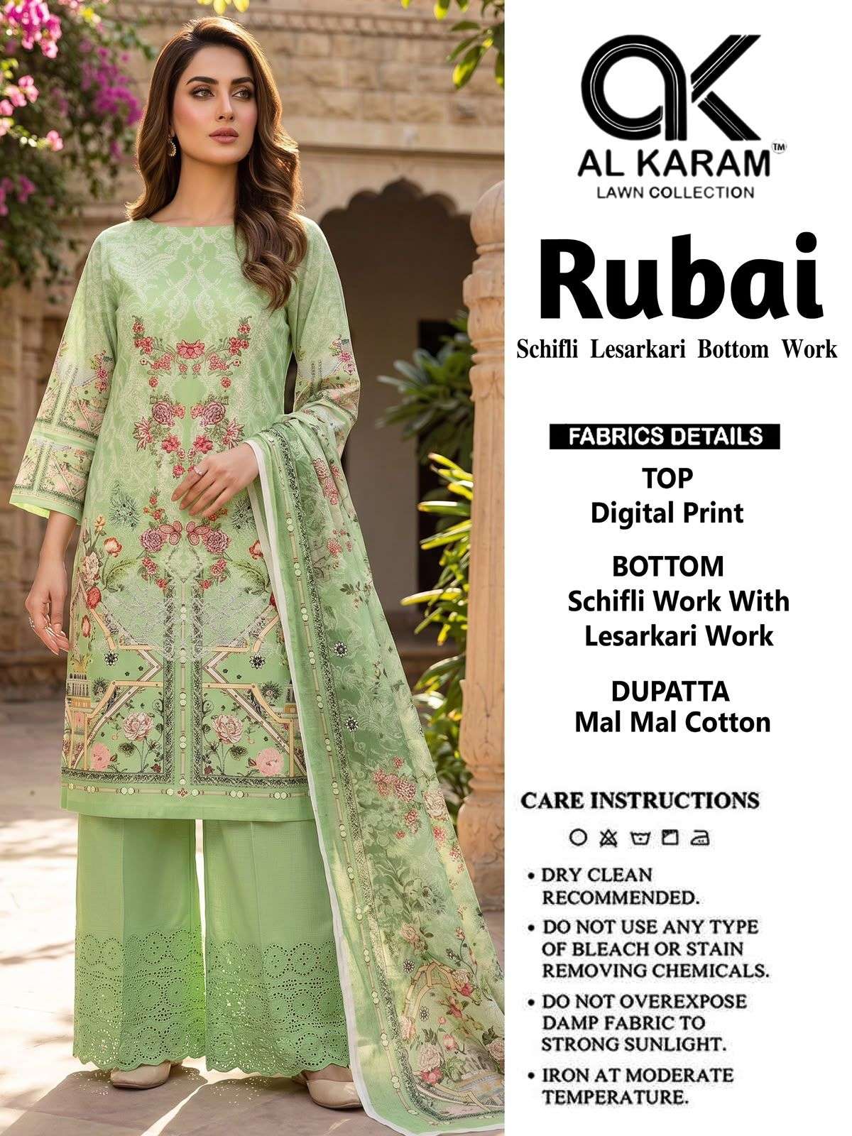 AL KARAM RUBAI COTTON DIGITAL PRINT SALWAR SUITS 