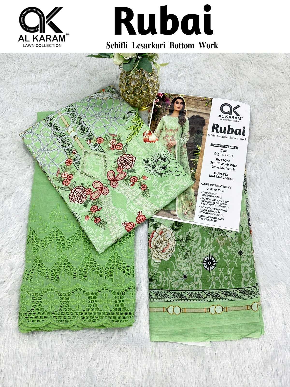 AL KARAM RUBAI COTTON DIGITAL PRINT SALWAR SUITS 