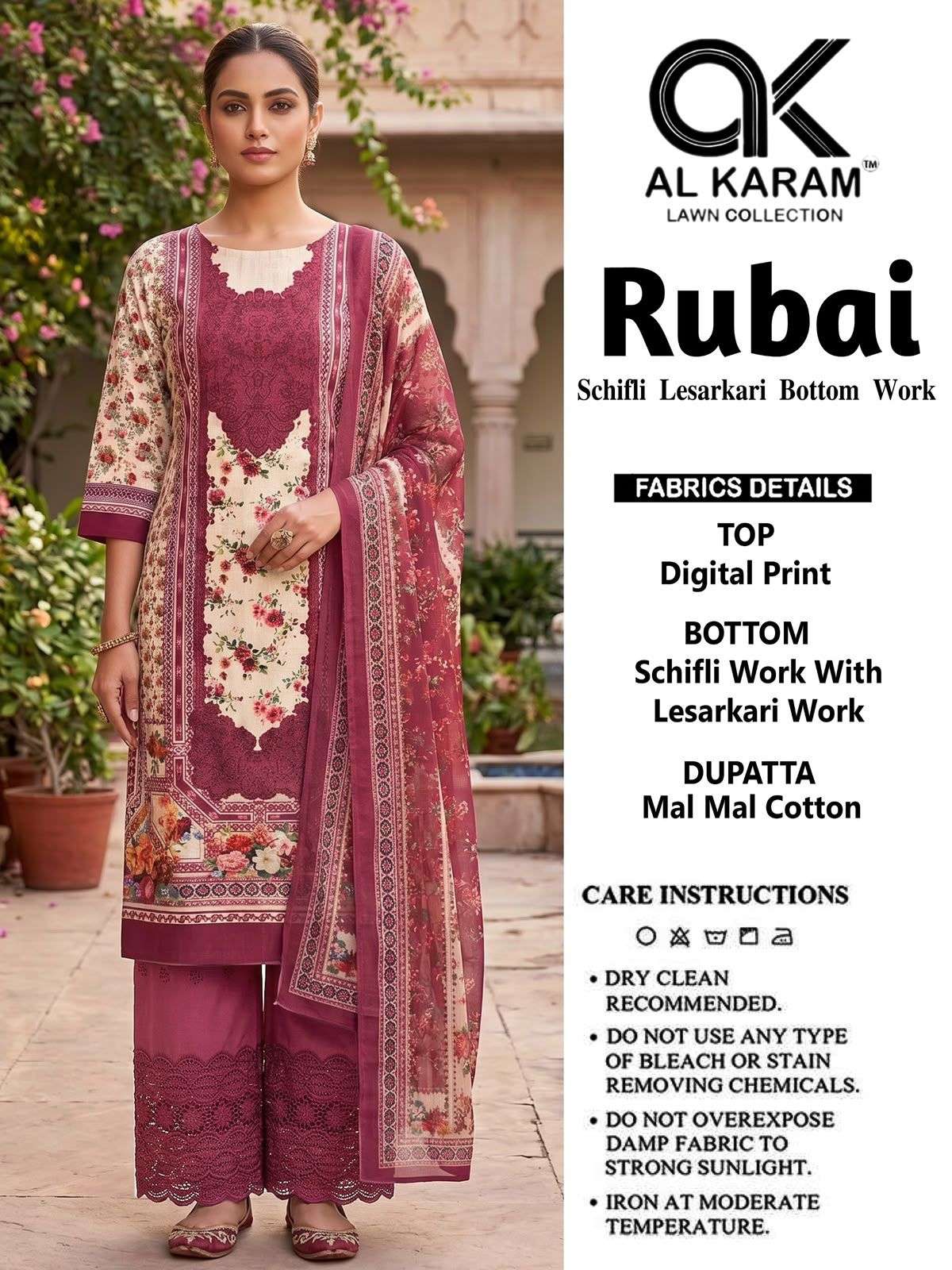 AL KARAM RUBAI COTTON DIGITAL PRINT SALWAR SUITS 