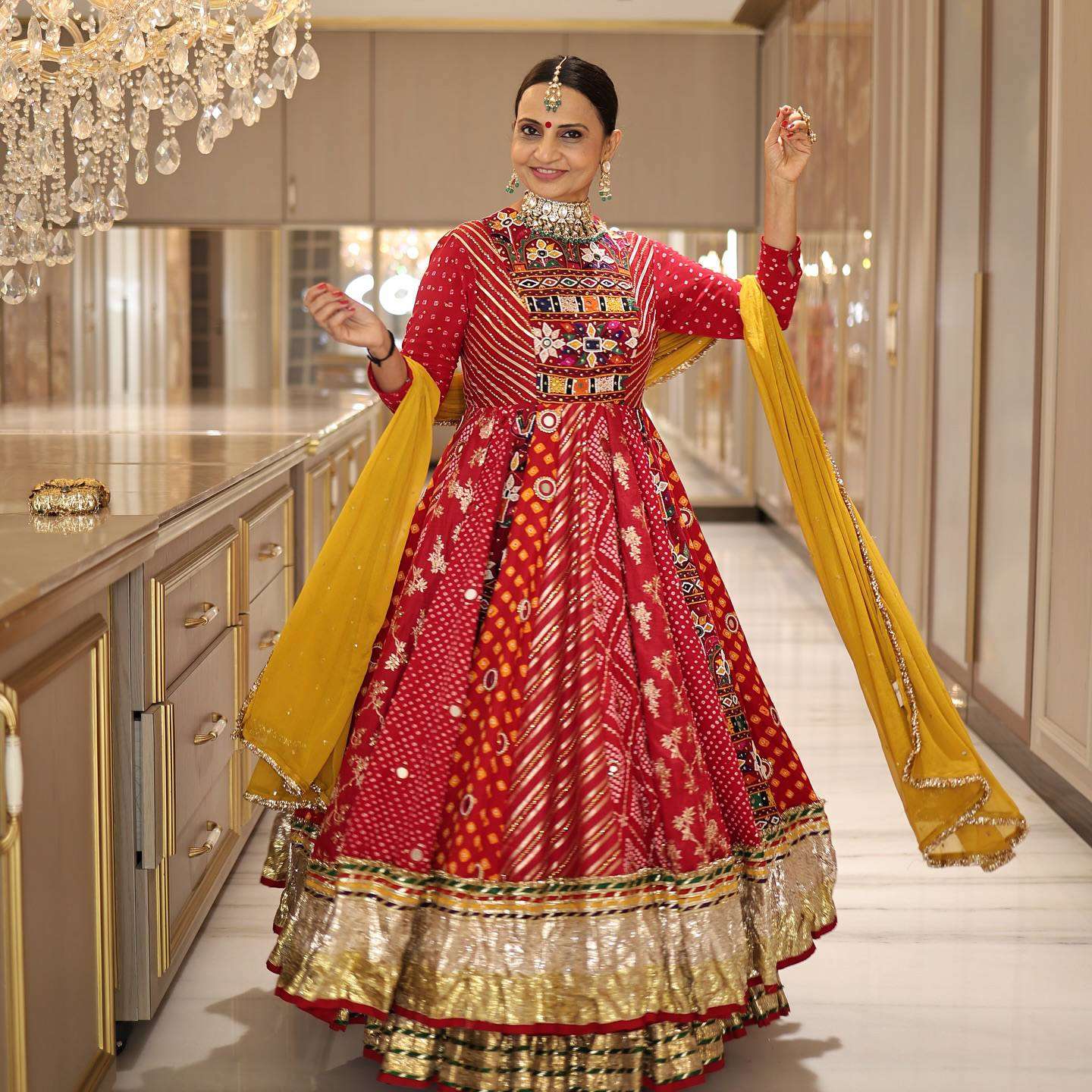 ALC 183 MUSLIN COTTON DESIGNER NAVRATRI  SPECIAL CHANIYA CHOLI COLLECTION