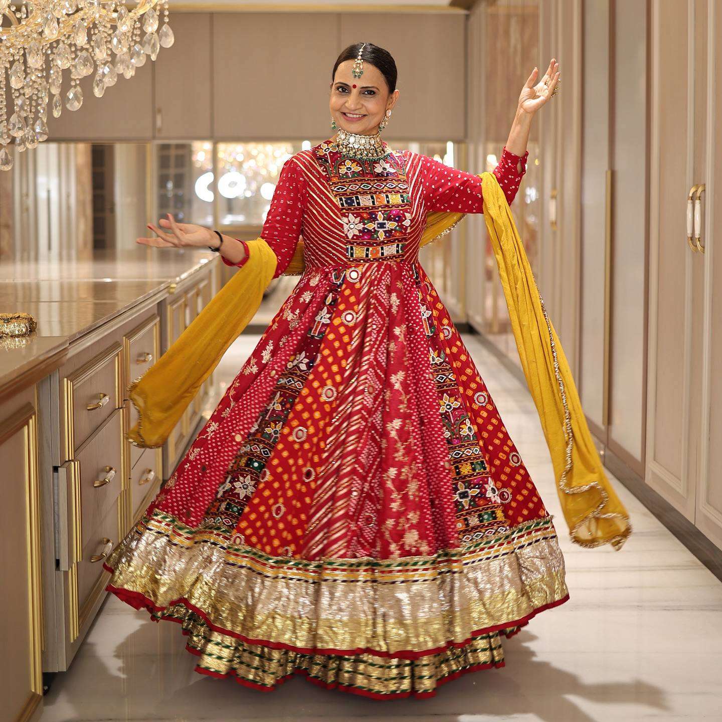 ALC 183 MUSLIN COTTON DESIGNER NAVRATRI  SPECIAL CHANIYA CHOLI COLLECTION