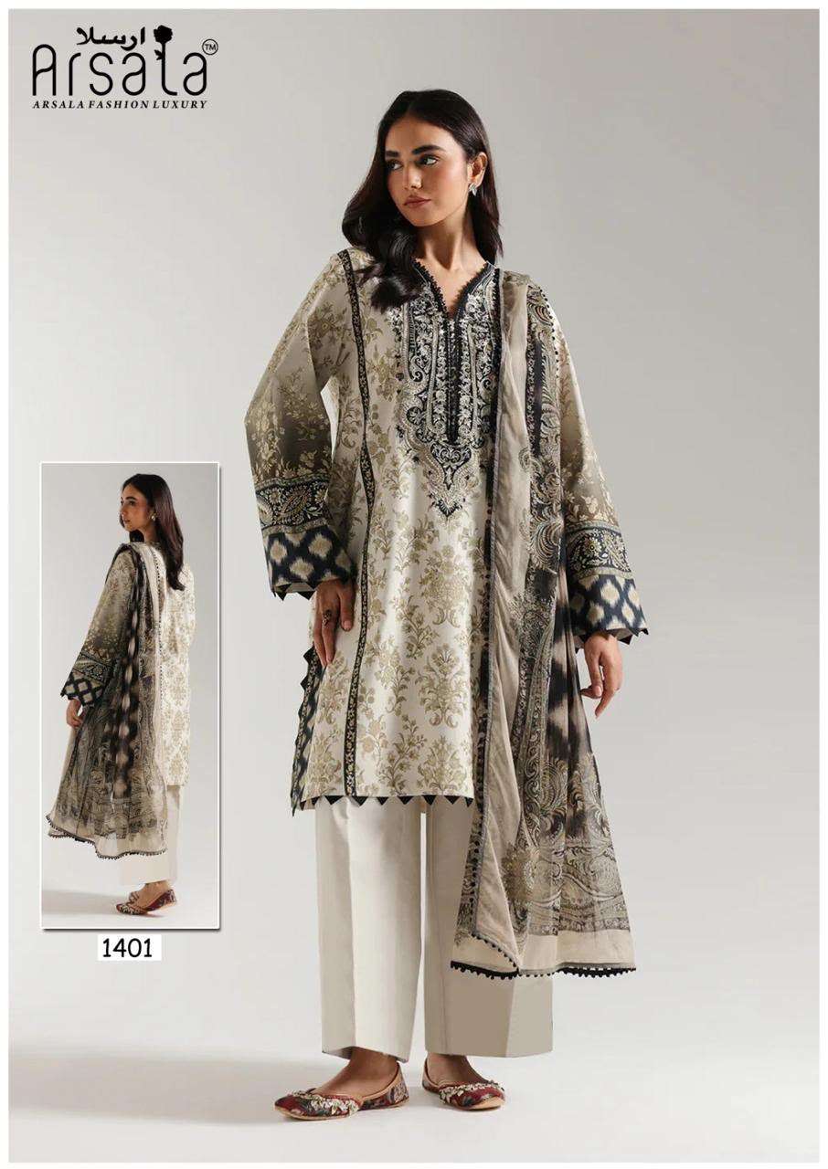 ARSALA FASHION AMIRA HEAVY COTTON LUXURY COLLECTION VOL 14 LAWN COTTON DIGITAL PRINT SALWAR SUIT