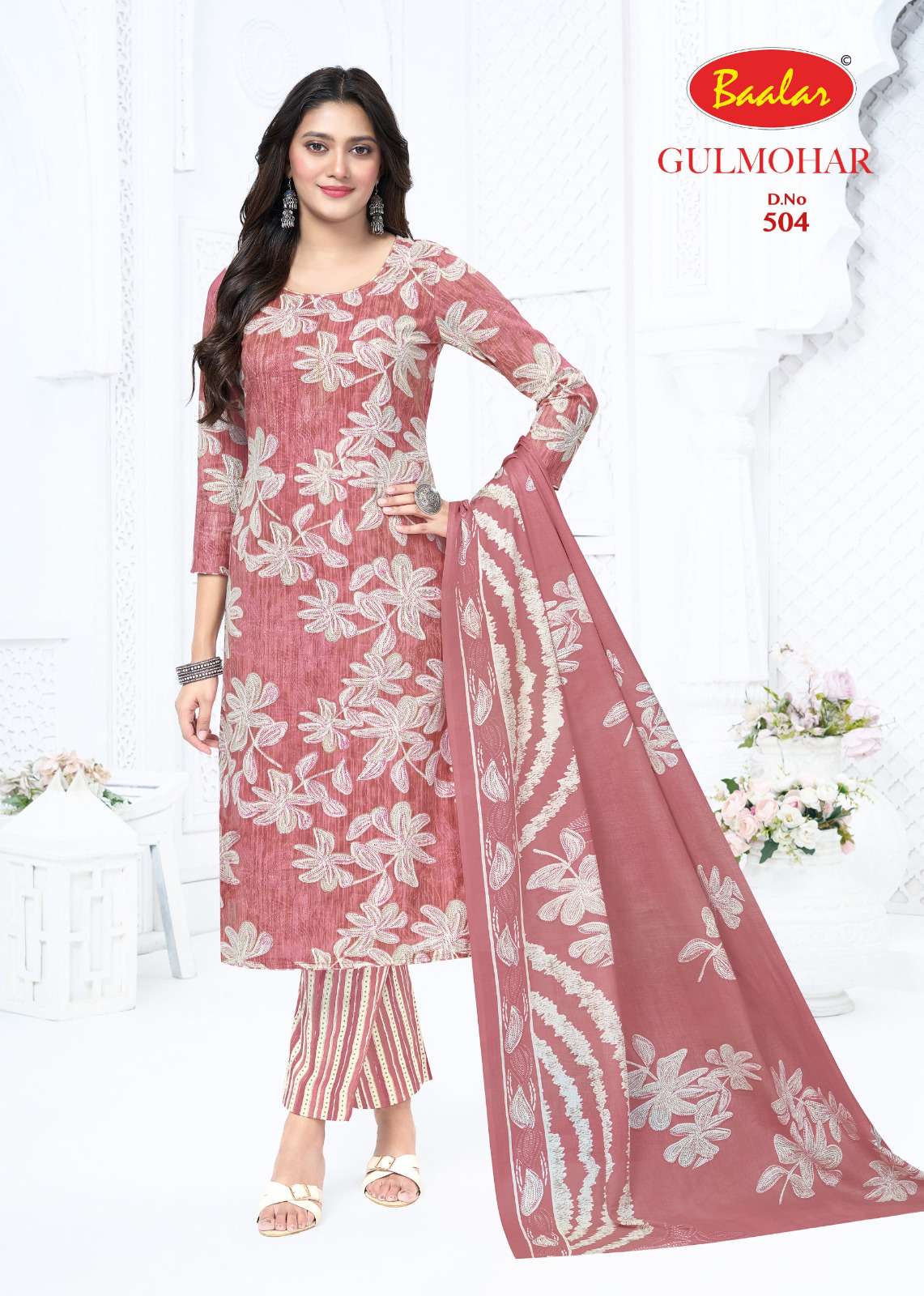 BAALAR GULMOHAR VOL 5 LAWN COTTON DIGITAL PRINTED SALWAR SUIT