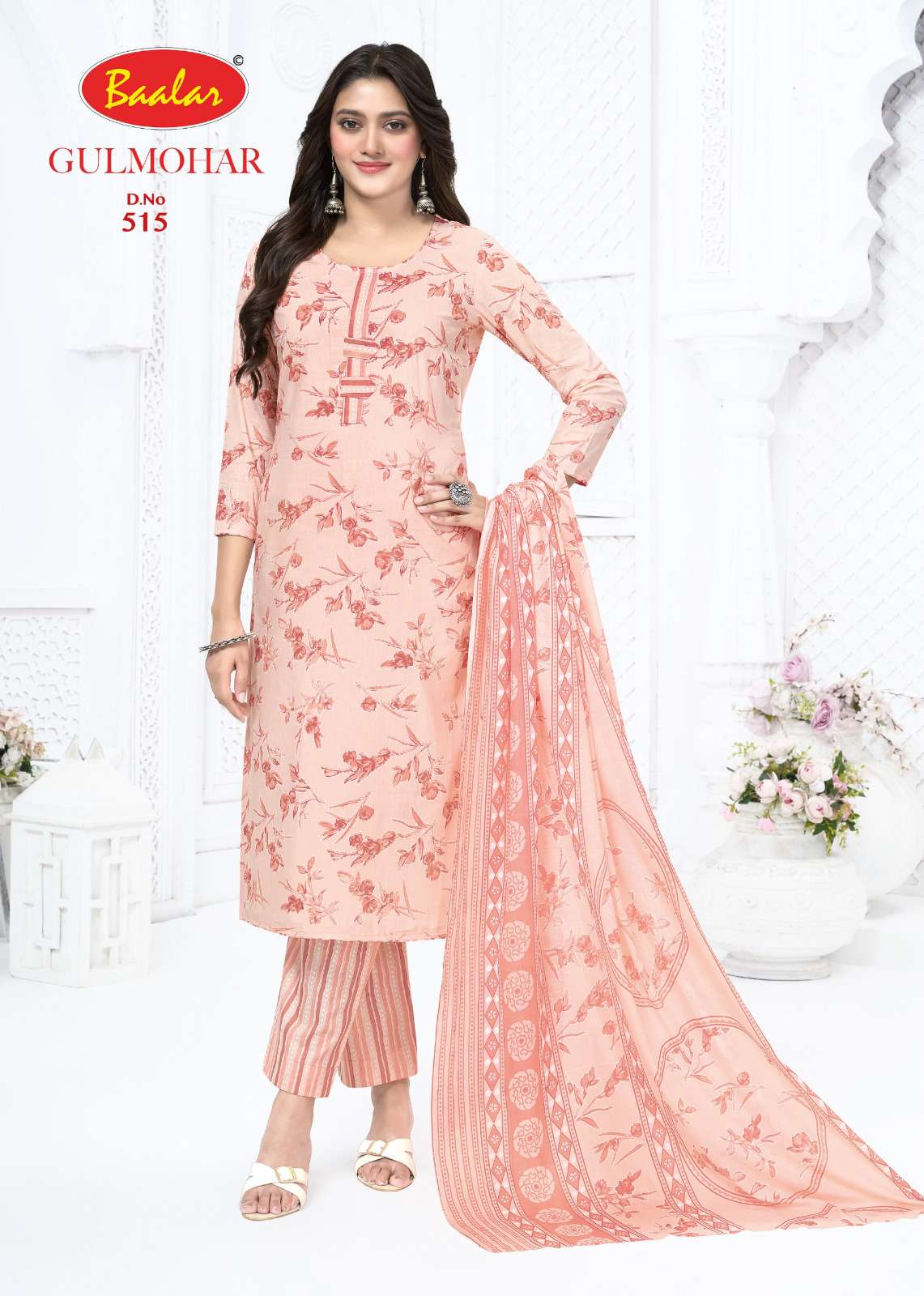 BAALAR GULMOHAR VOL 5 LAWN COTTON DIGITAL PRINTED SALWAR SUIT