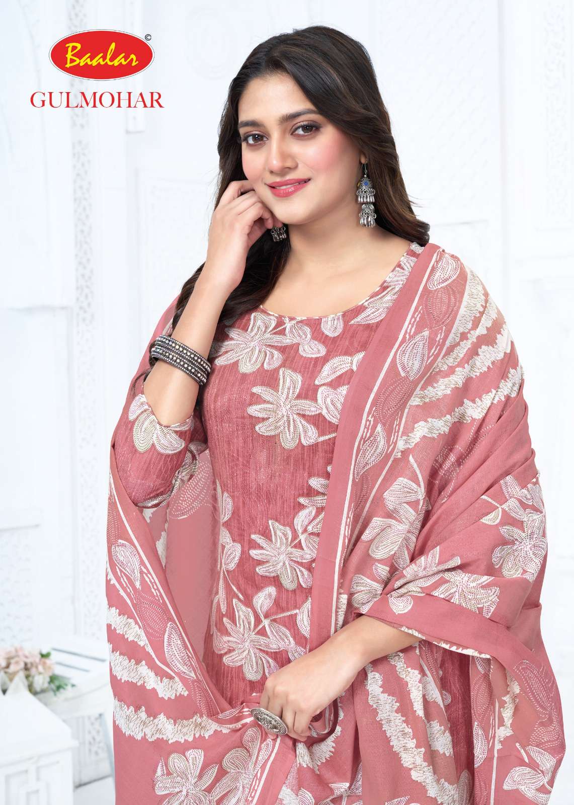 BAALAR GULMOHAR VOL 5 LAWN COTTON DIGITAL PRINTED SALWAR SUIT