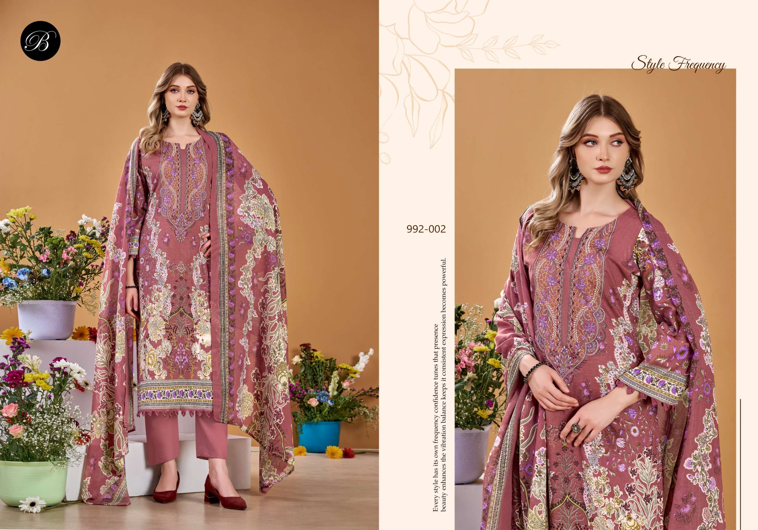 BELLIZA DESIGNER STUDIO NAIRA VOL 151 COTTON DIGITAL PRINTS WITH FANCY EMBROIDERY WORK SUIT
