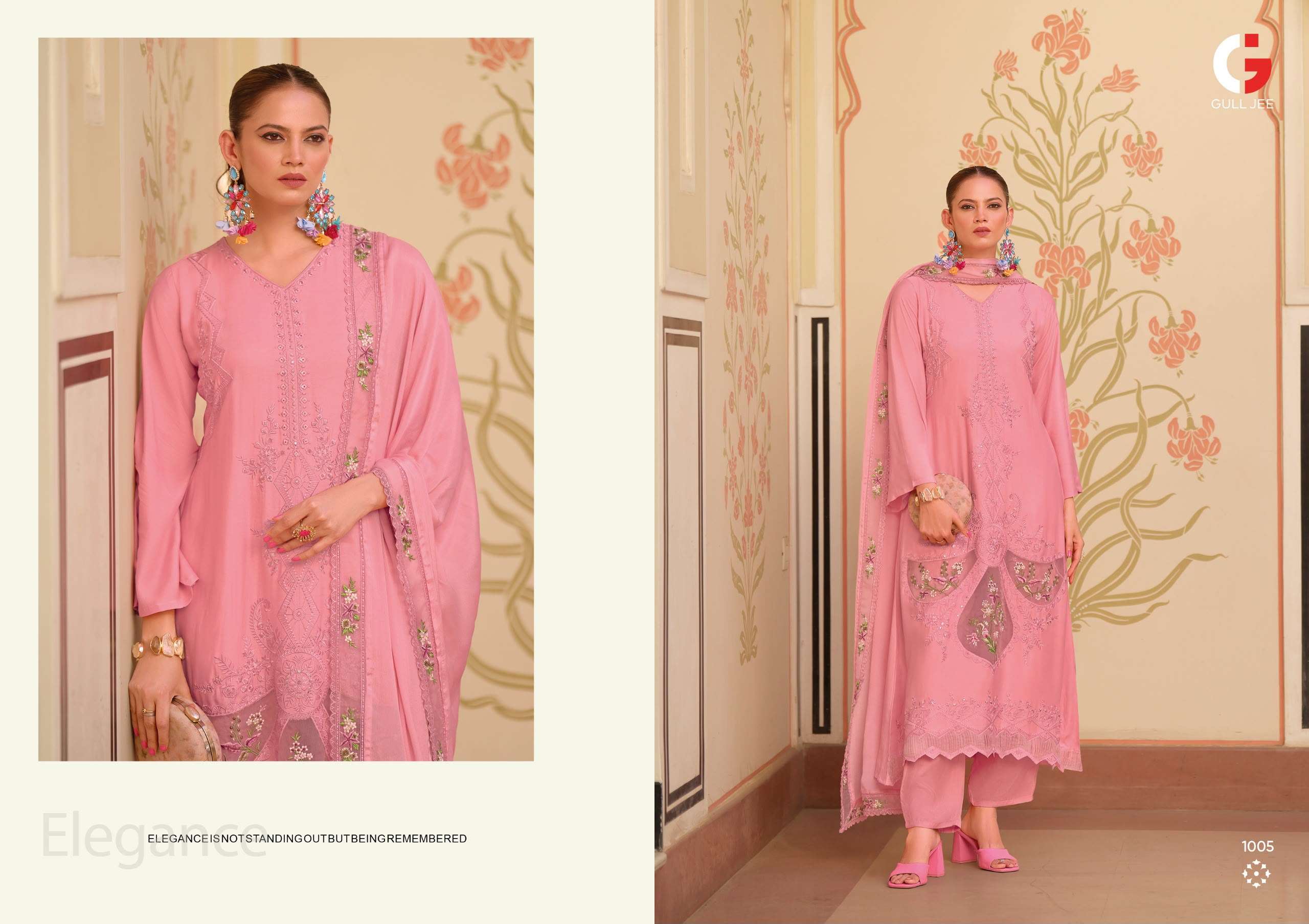 DEEPSY SUITS GULL JEE GRASSY VISCOSE HEAVY EMBROIDERED DESIGNER WORK SUIT