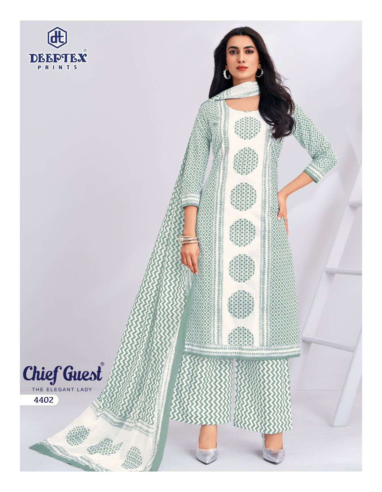 DEEPTEX PRINTS CHIEF GUEST VOL 44 COTTON PRINT LADIES SALWAR SUIT
