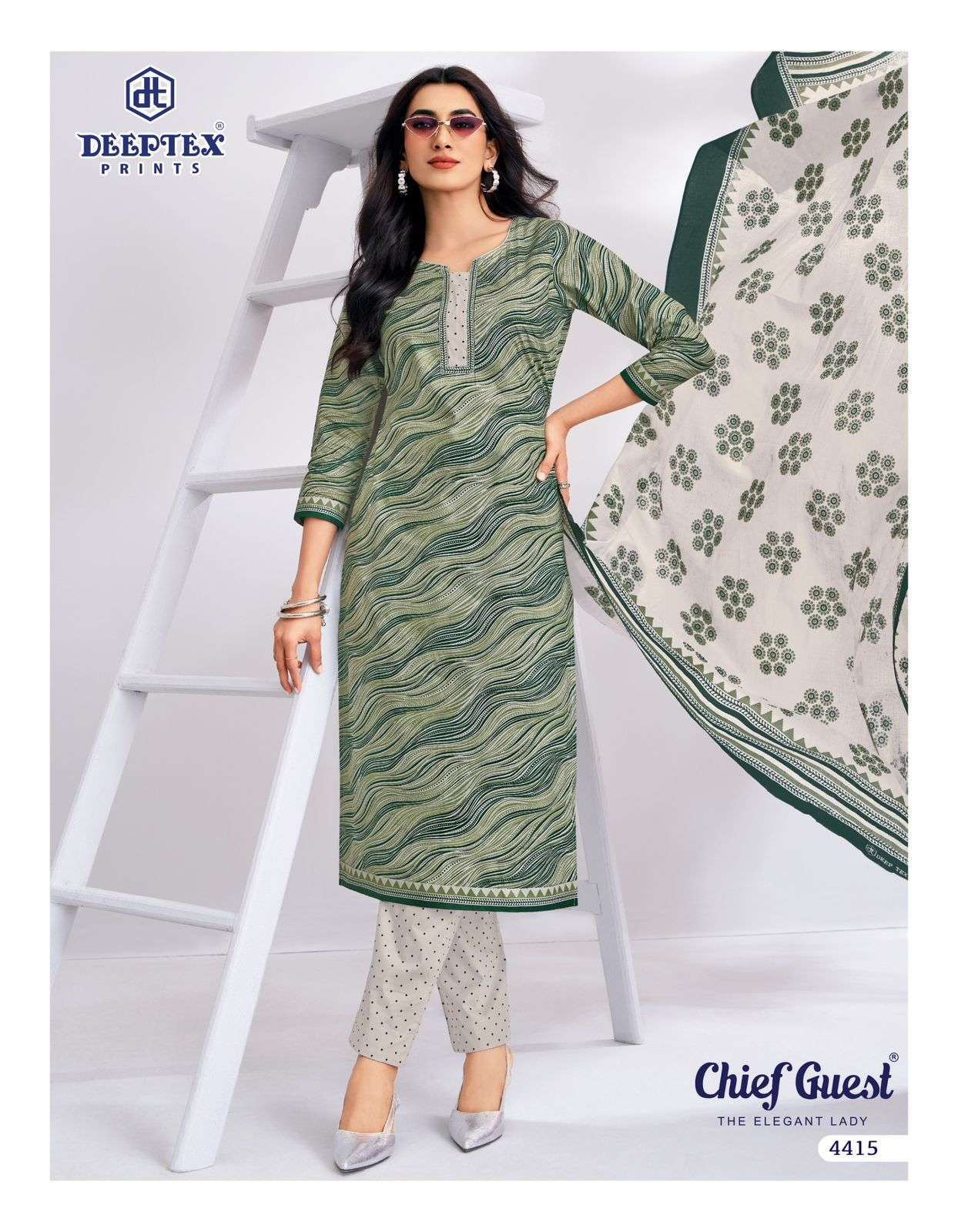 DEEPTEX PRINTS CHIEF GUEST VOL 44 COTTON PRINT LADIES SALWAR SUIT