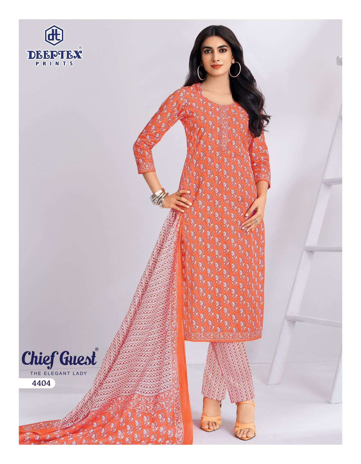 DEEPTEX PRINTS CHIEF GUEST VOL 44 COTTON PRINT LADIES SALWAR SUIT