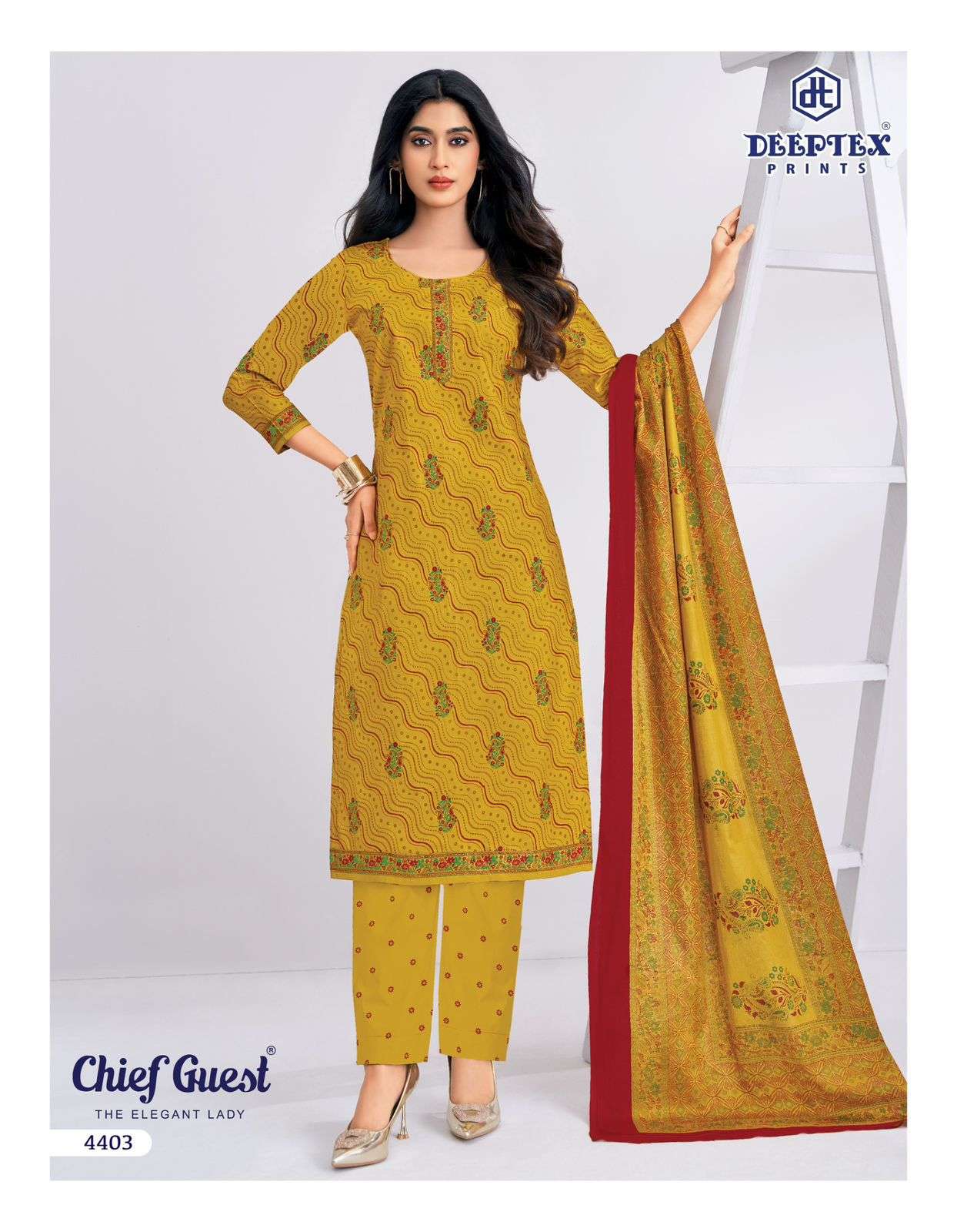 DEEPTEX PRINTS CHIEF GUEST VOL 44 COTTON PRINT LADIES SALWAR SUIT