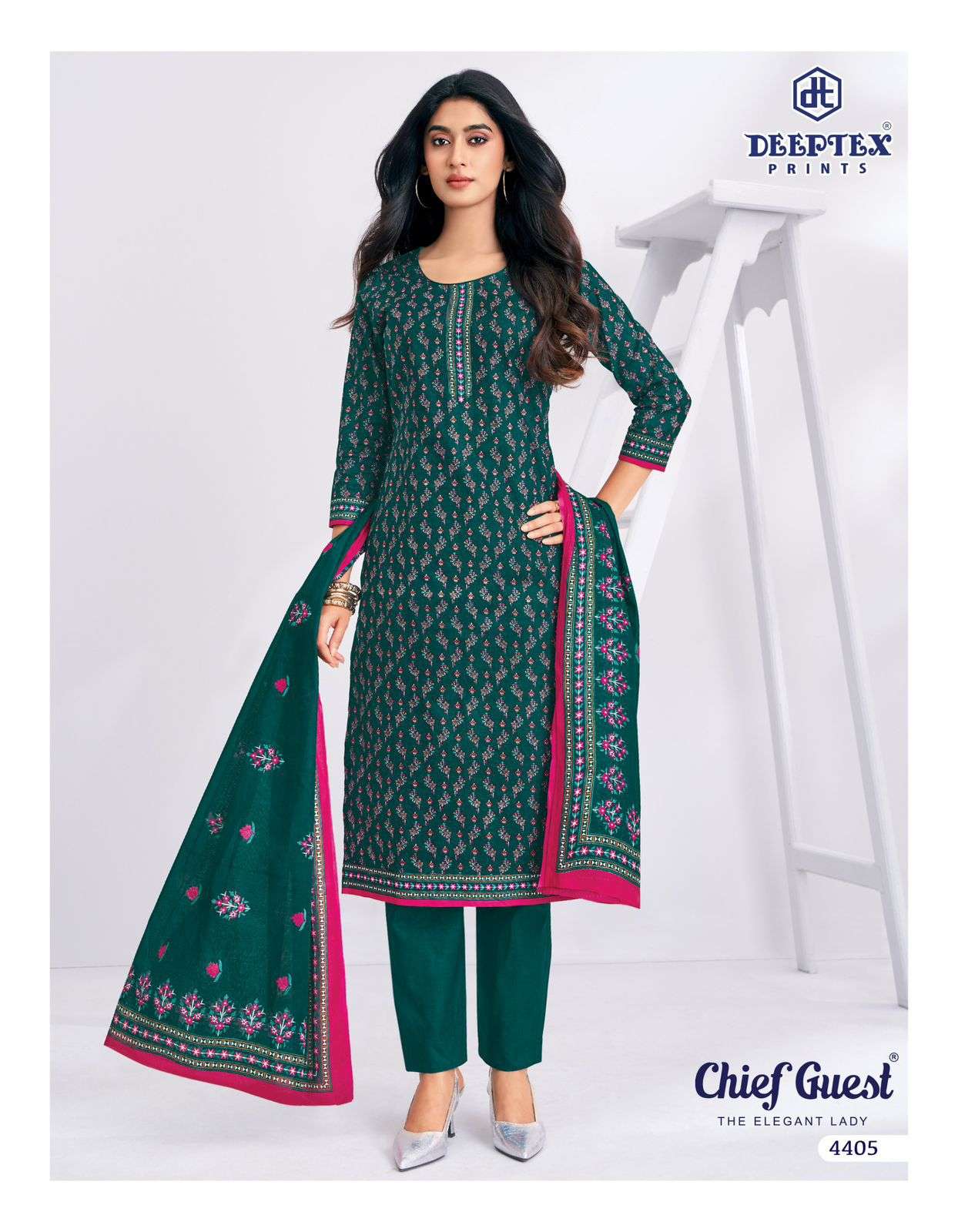 DEEPTEX PRINTS CHIEF GUEST VOL 44 COTTON PRINT LADIES SALWAR SUIT