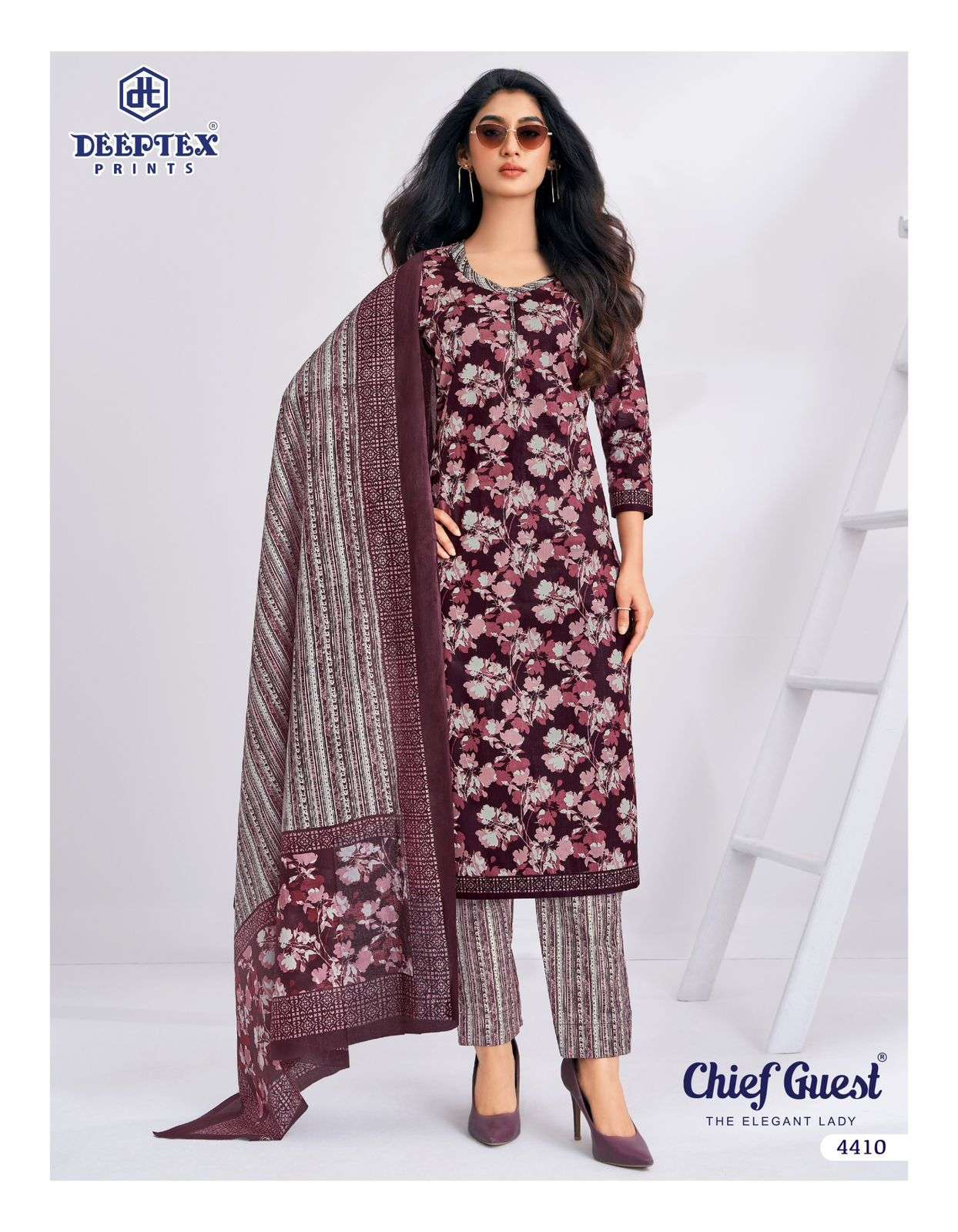 DEEPTEX PRINTS CHIEF GUEST VOL 44 COTTON PRINT LADIES SALWAR SUIT