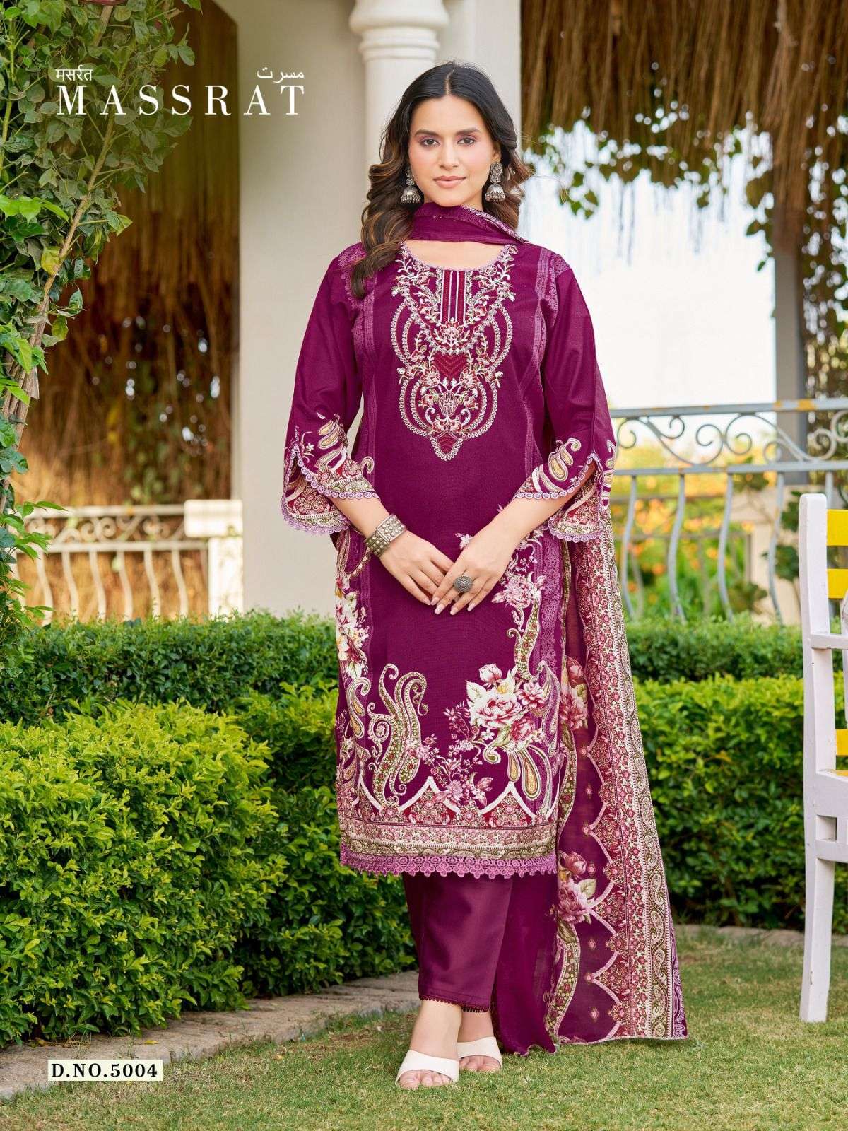 FALAK INTERNATIONAL MASSRAT VOL 5 COTTON DIGITAL PRINT SALWAR SUIT