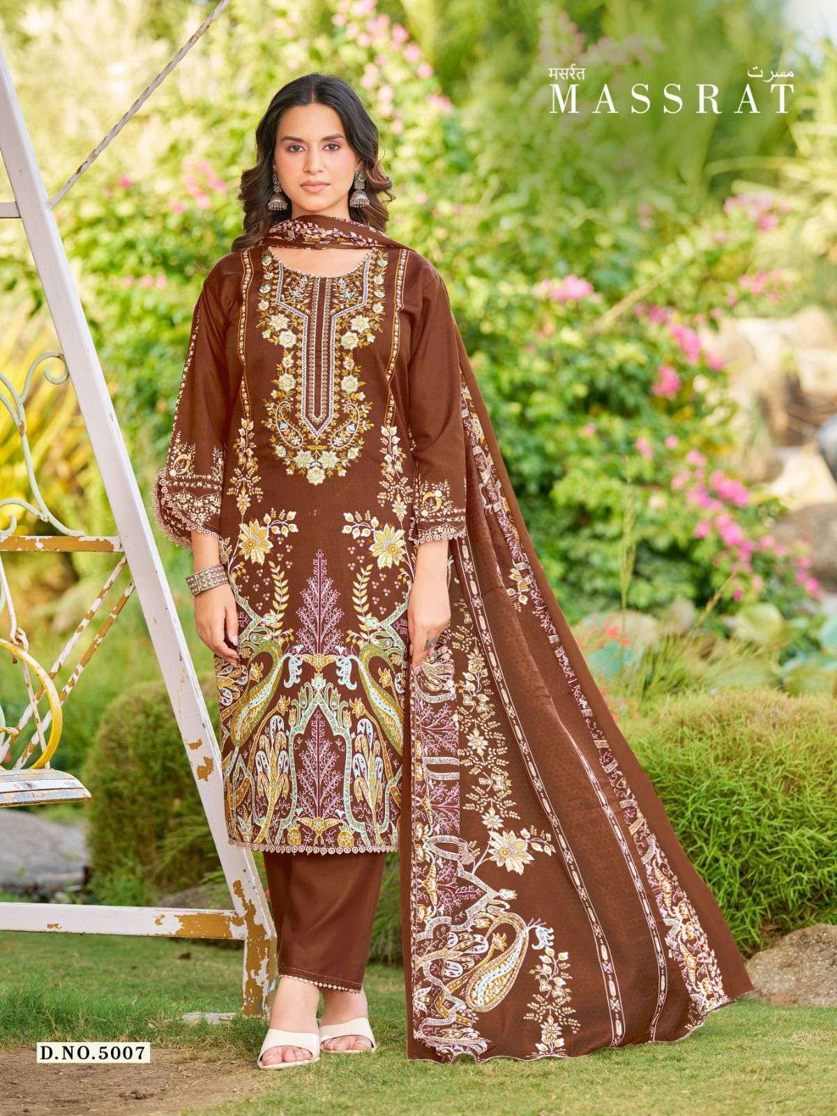 FALAK INTERNATIONAL MASSRAT VOL 5 COTTON DIGITAL PRINT SALWAR SUIT