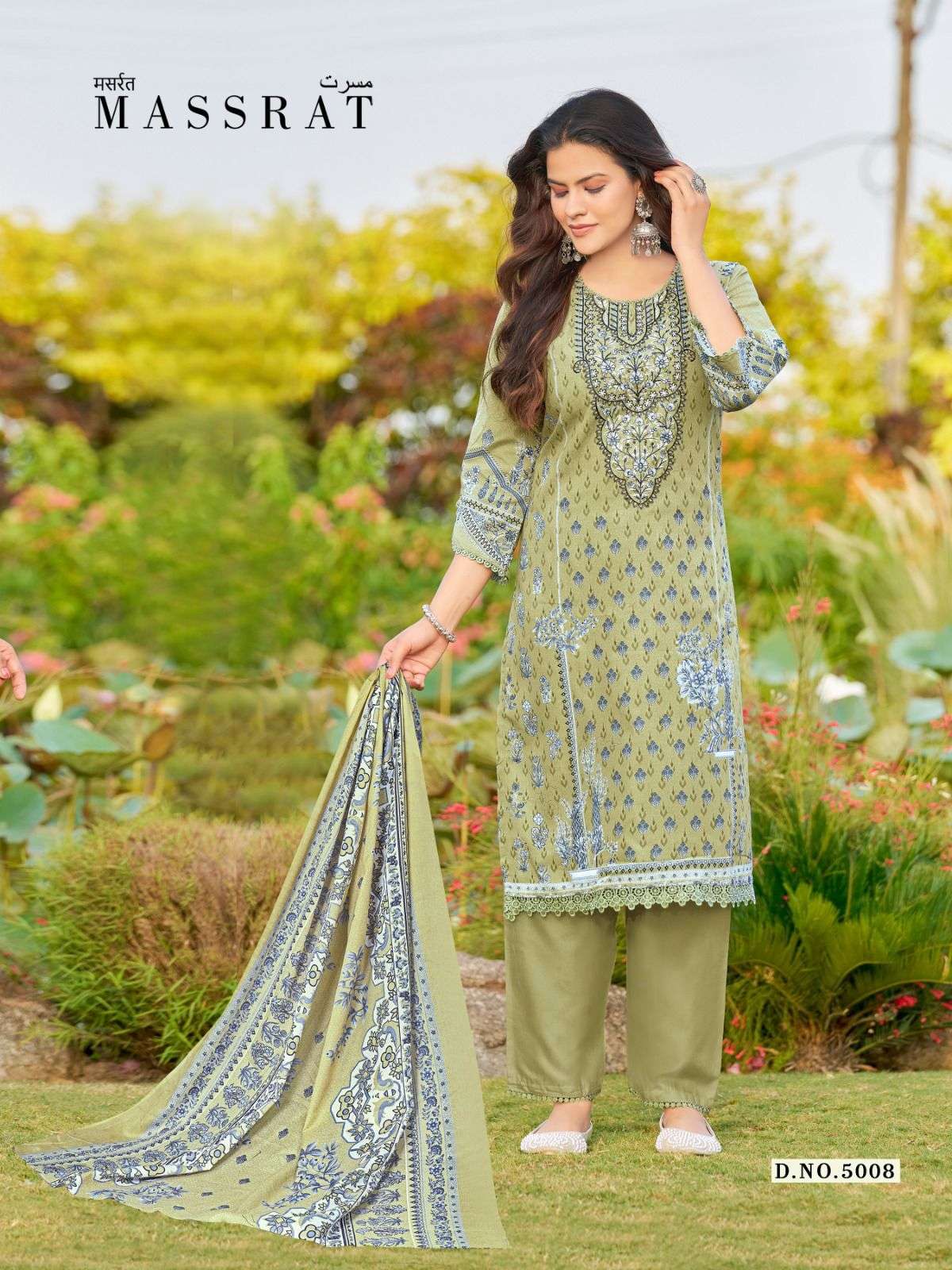FALAK INTERNATIONAL MASSRAT VOL 5 COTTON DIGITAL PRINT SALWAR SUIT