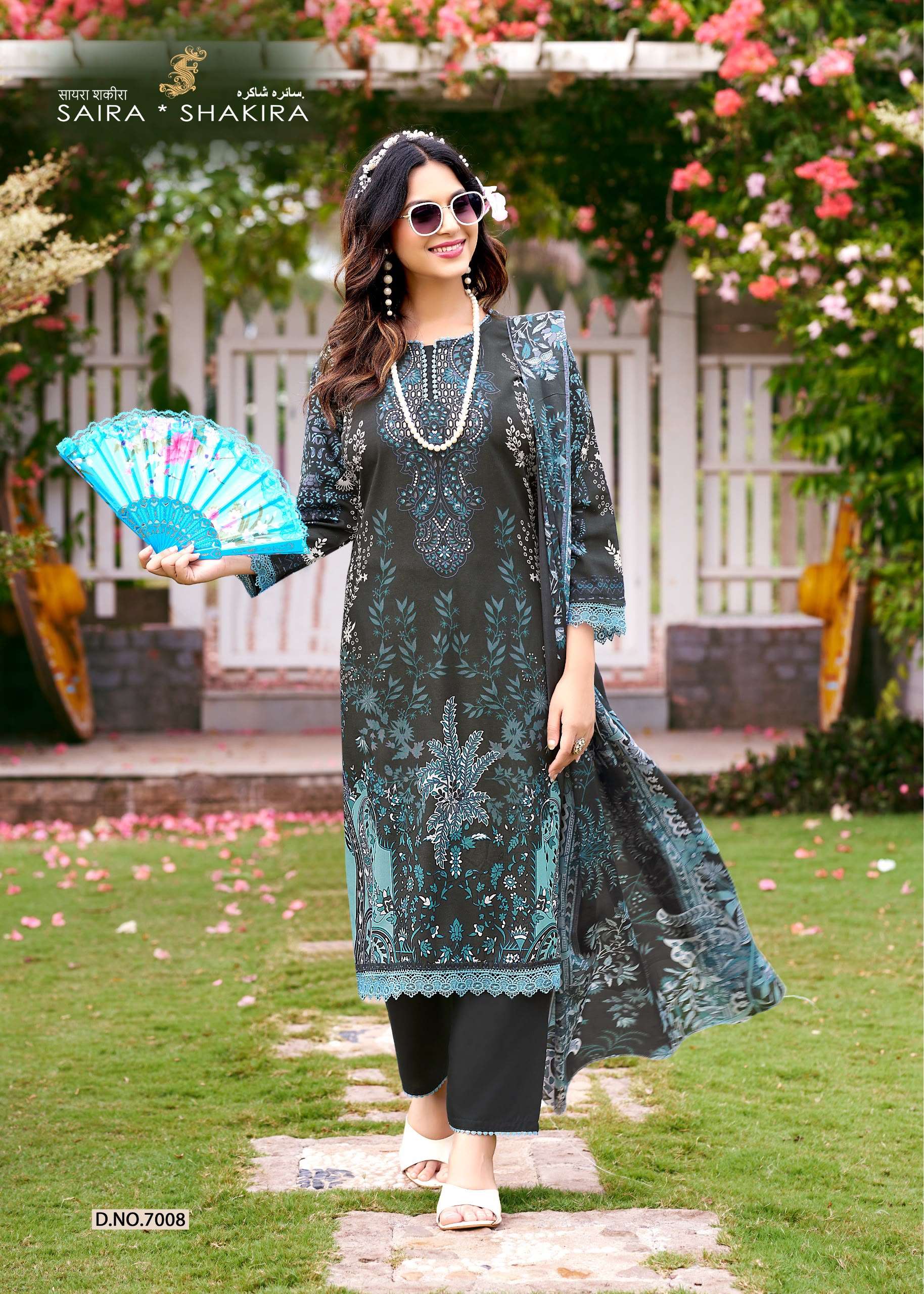 FALAK INTERNATIONAL SAIRA SHAKIRA VOL 7 COTTON DIGITAL PRINT SALWAR SUIT