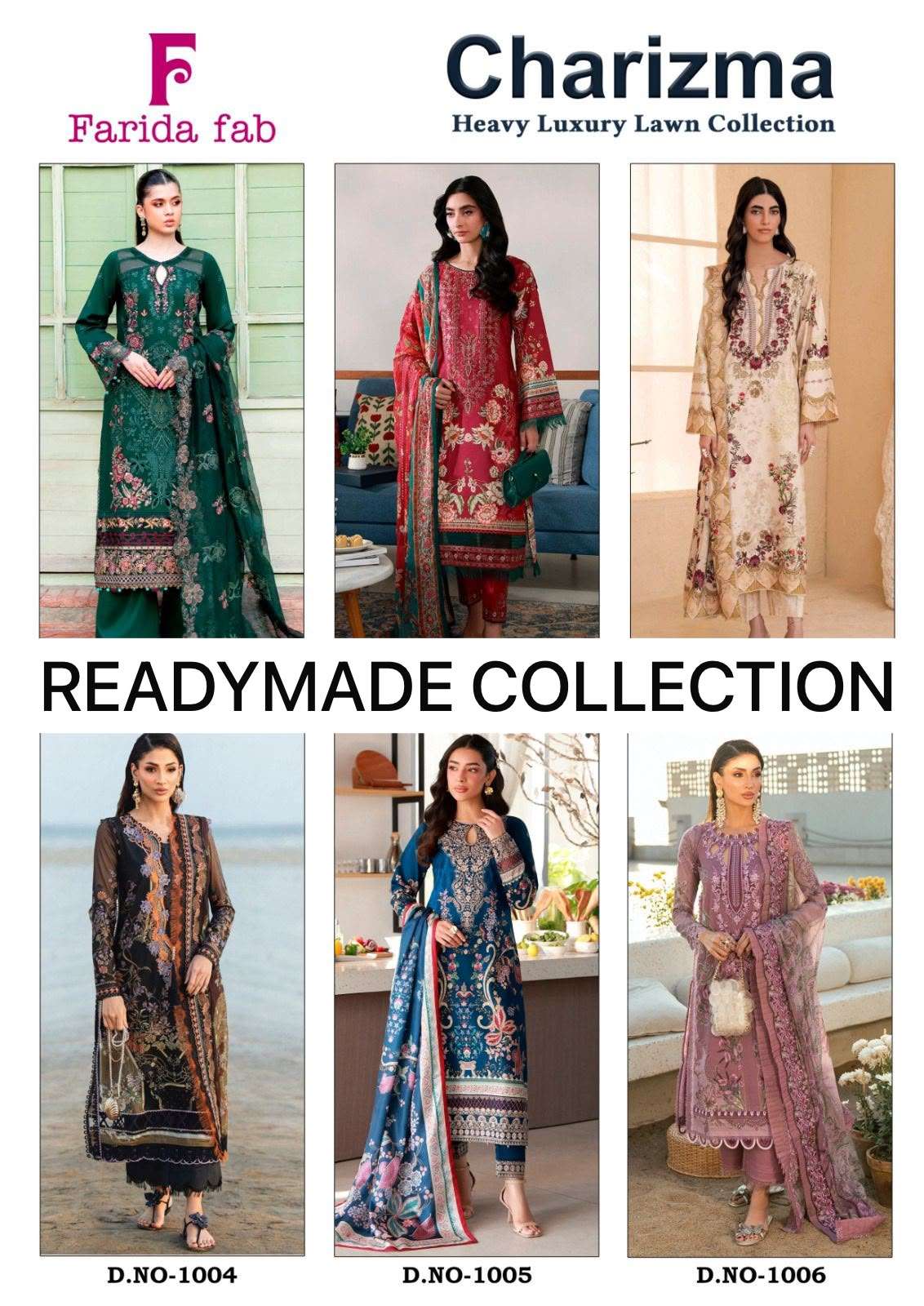 FARIDA FAB CHARIZMA READY MADE COLLECTION 