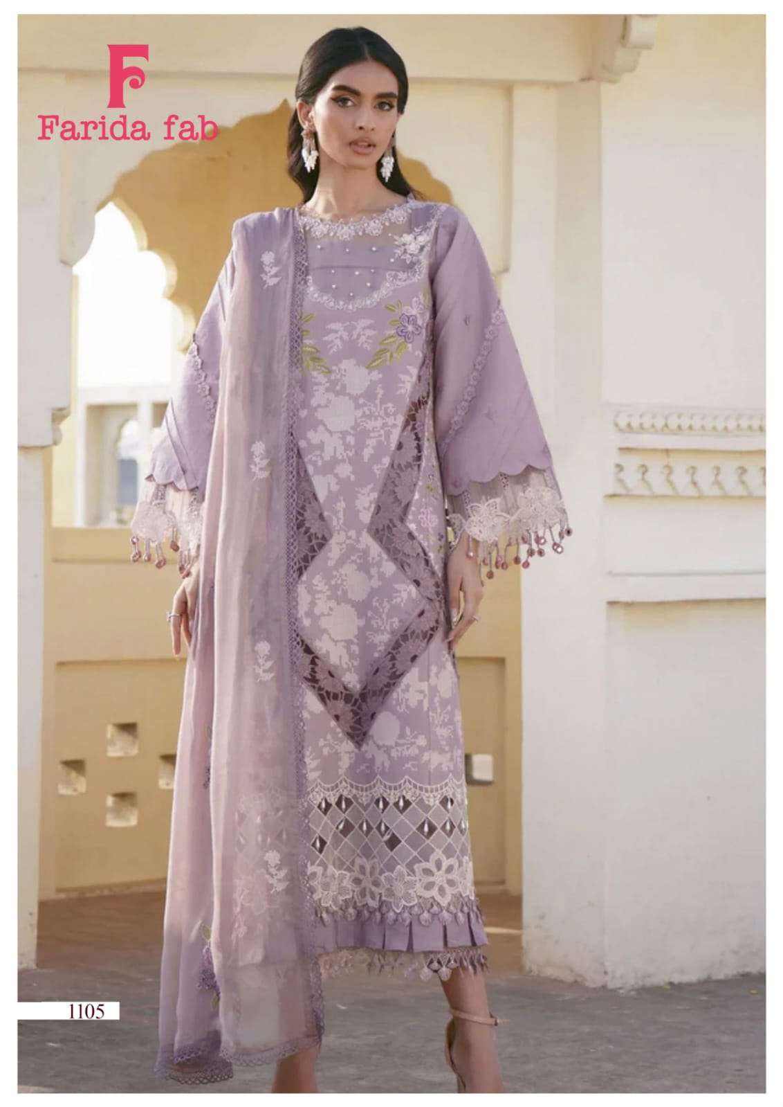 FARIDA FAB MARIA B VOL 11 COTTON DIGITAL PRINTS SALWAR SUIT