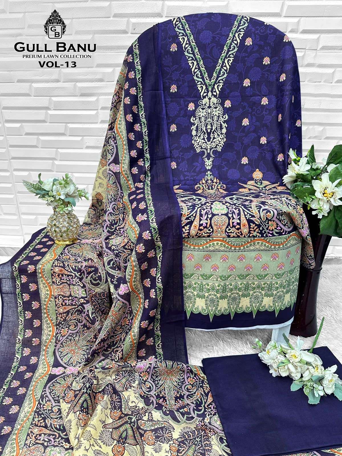 GULL AAHMED GULL BANU VOL 13 COTTON DIGITAL PRINT SALWAR SUIT