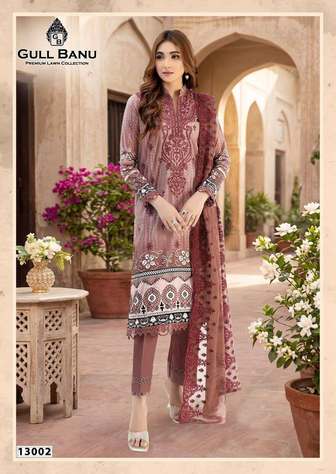 GULL AAHMED GULL BANU VOL 13 COTTON DIGITAL PRINT SALWAR SUIT