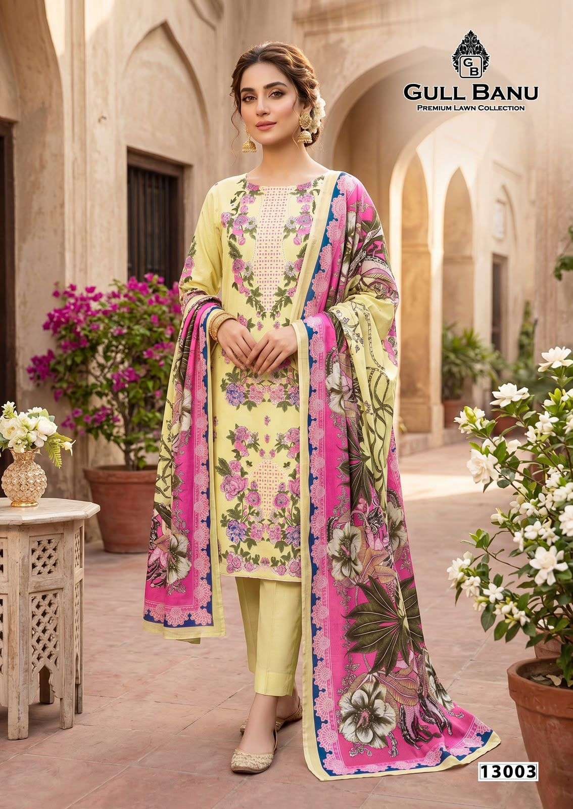 GULL AAHMED GULL BANU VOL 13 COTTON DIGITAL PRINT SALWAR SUIT