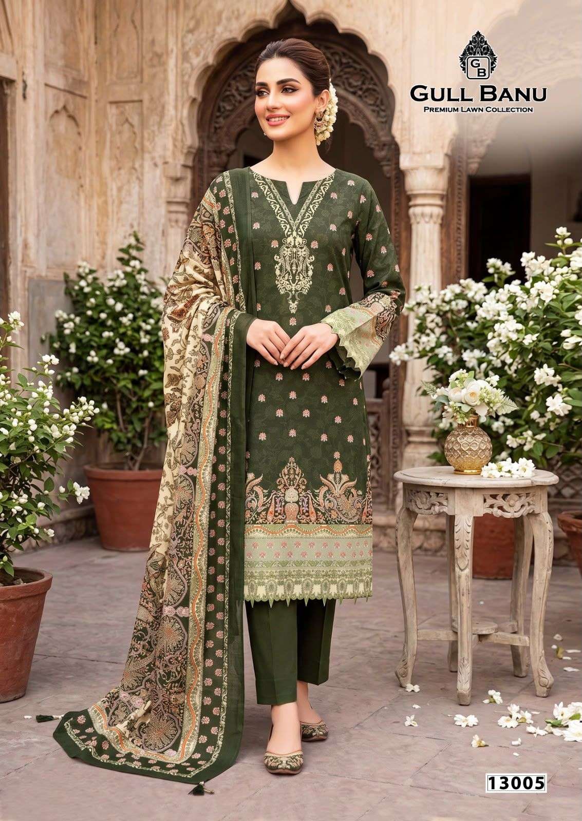 GULL AAHMED GULL BANU VOL 13 COTTON DIGITAL PRINT SALWAR SUIT