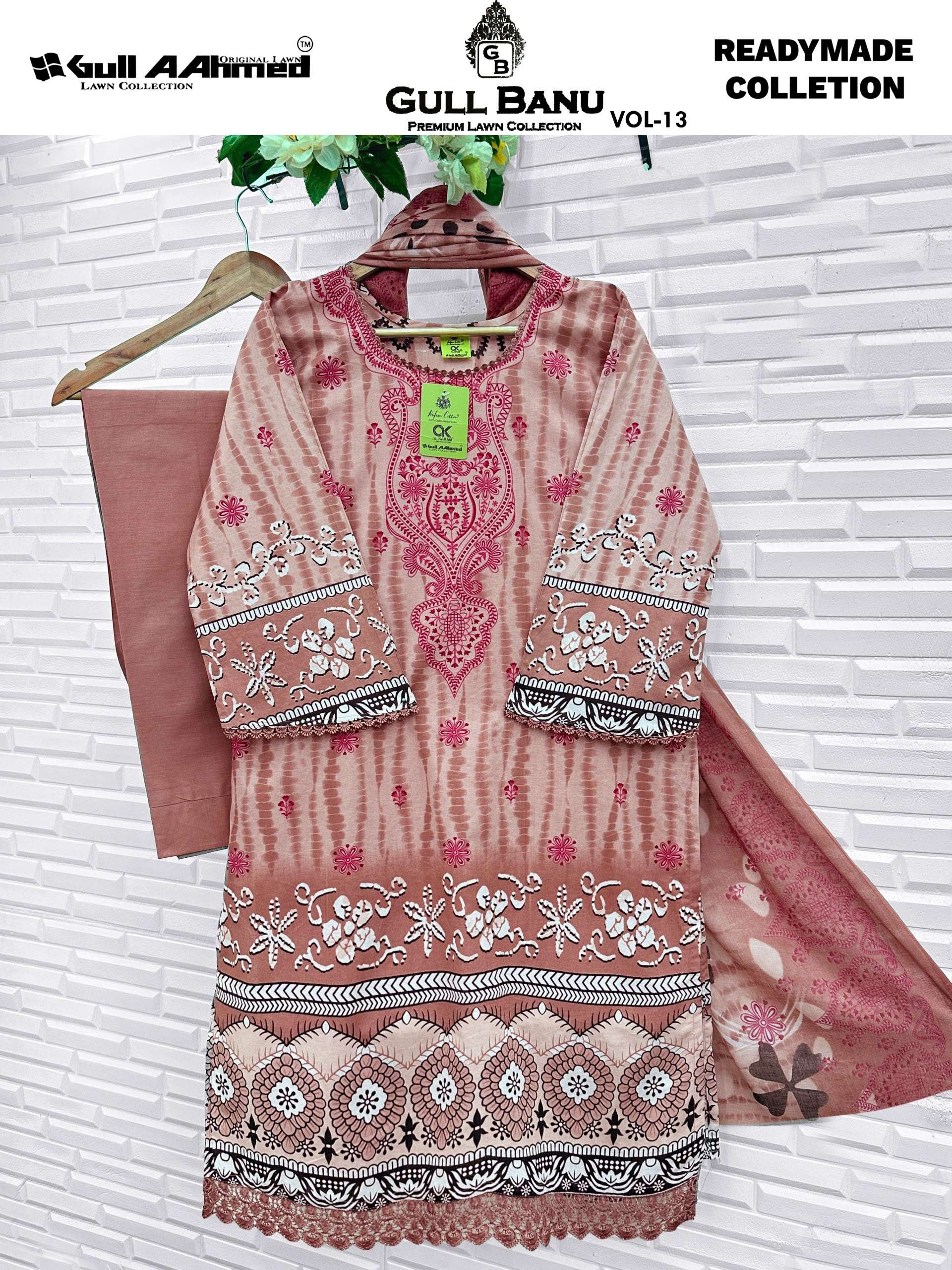 GULL AAHMED GULL BANU VOL 13 READY MADE COLLECTION 