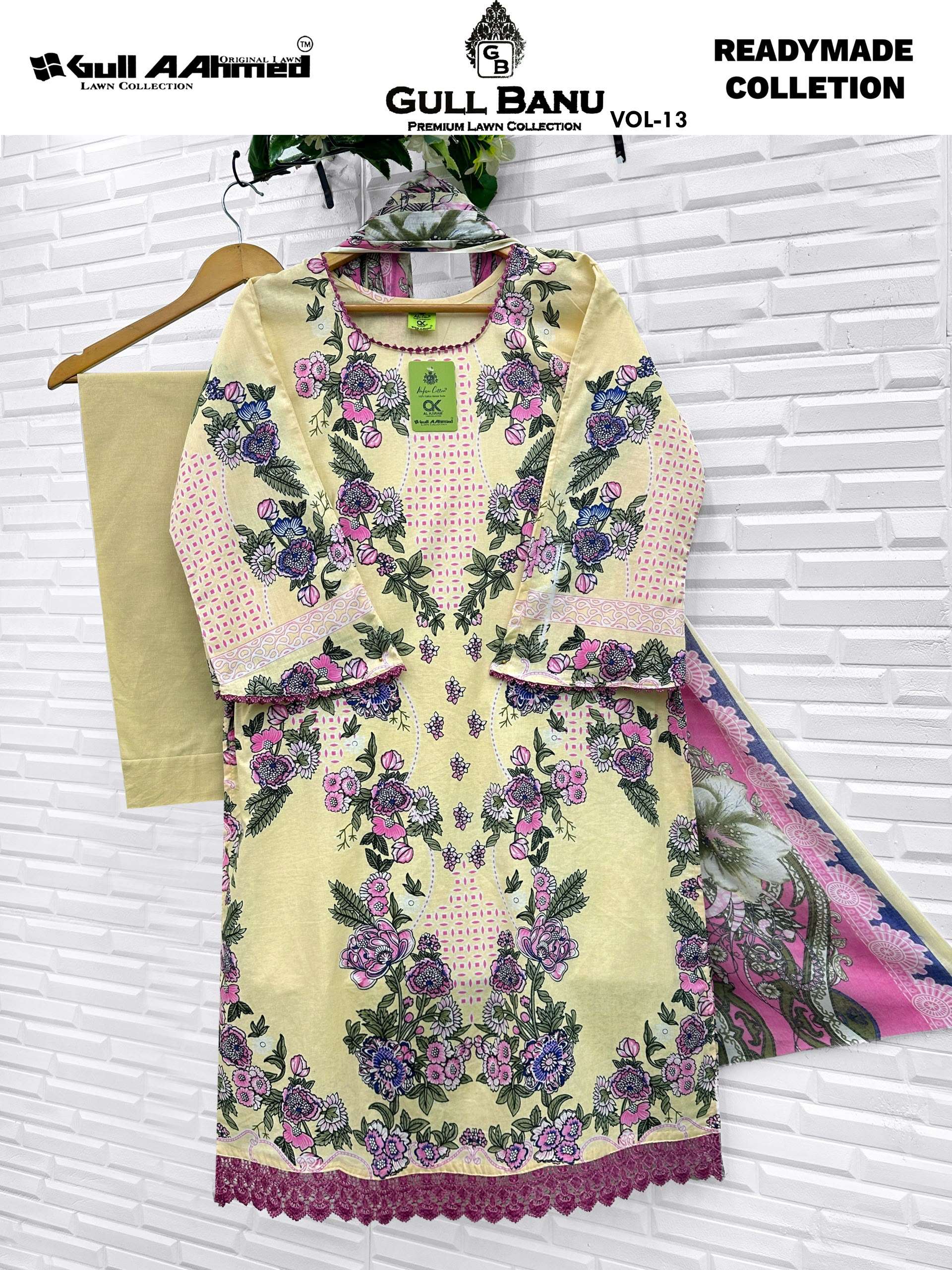 GULL AAHMED GULL BANU VOL 13 READY MADE COLLECTION 