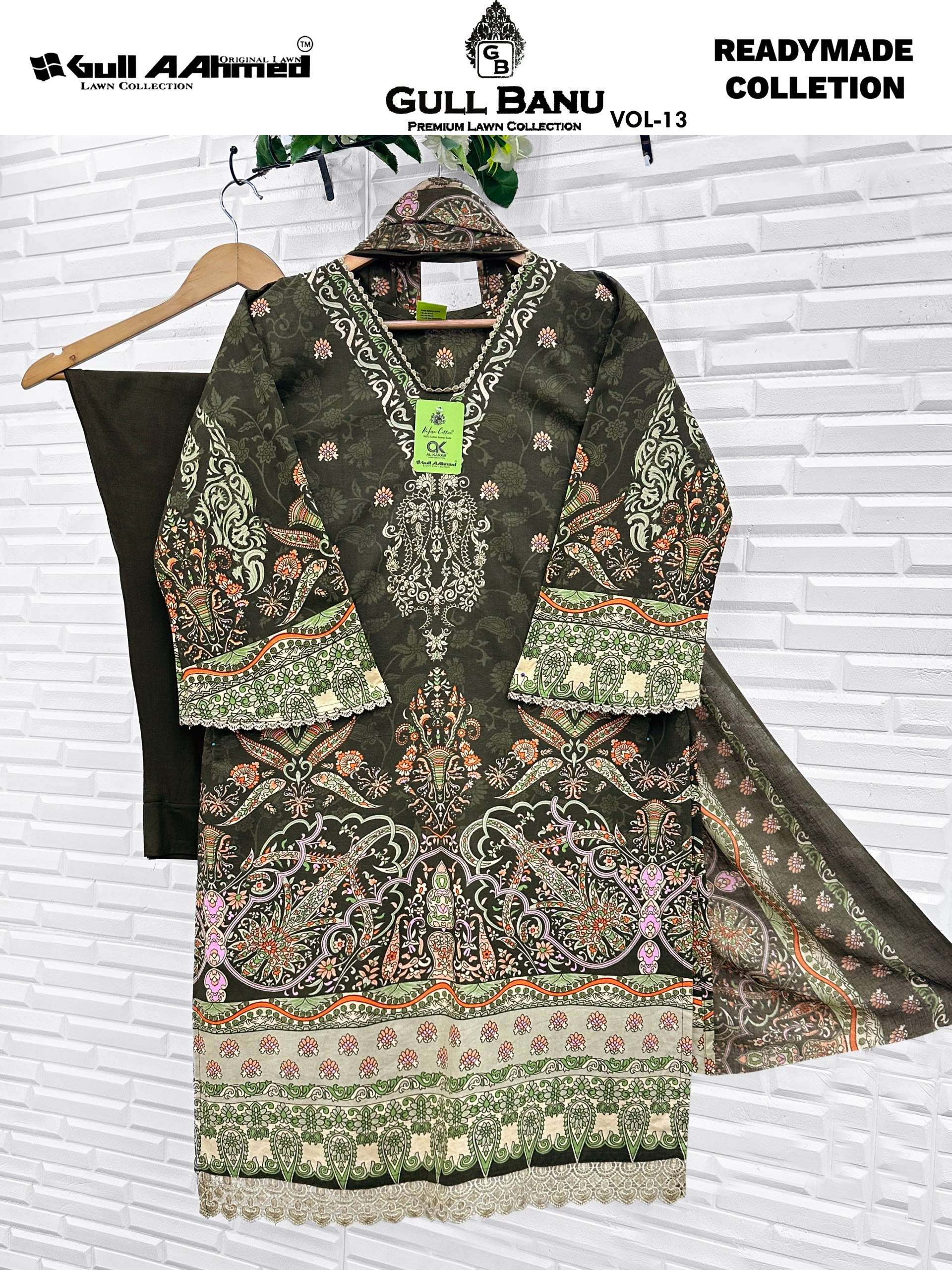 GULL AAHMED GULL BANU VOL 13 READY MADE COLLECTION 