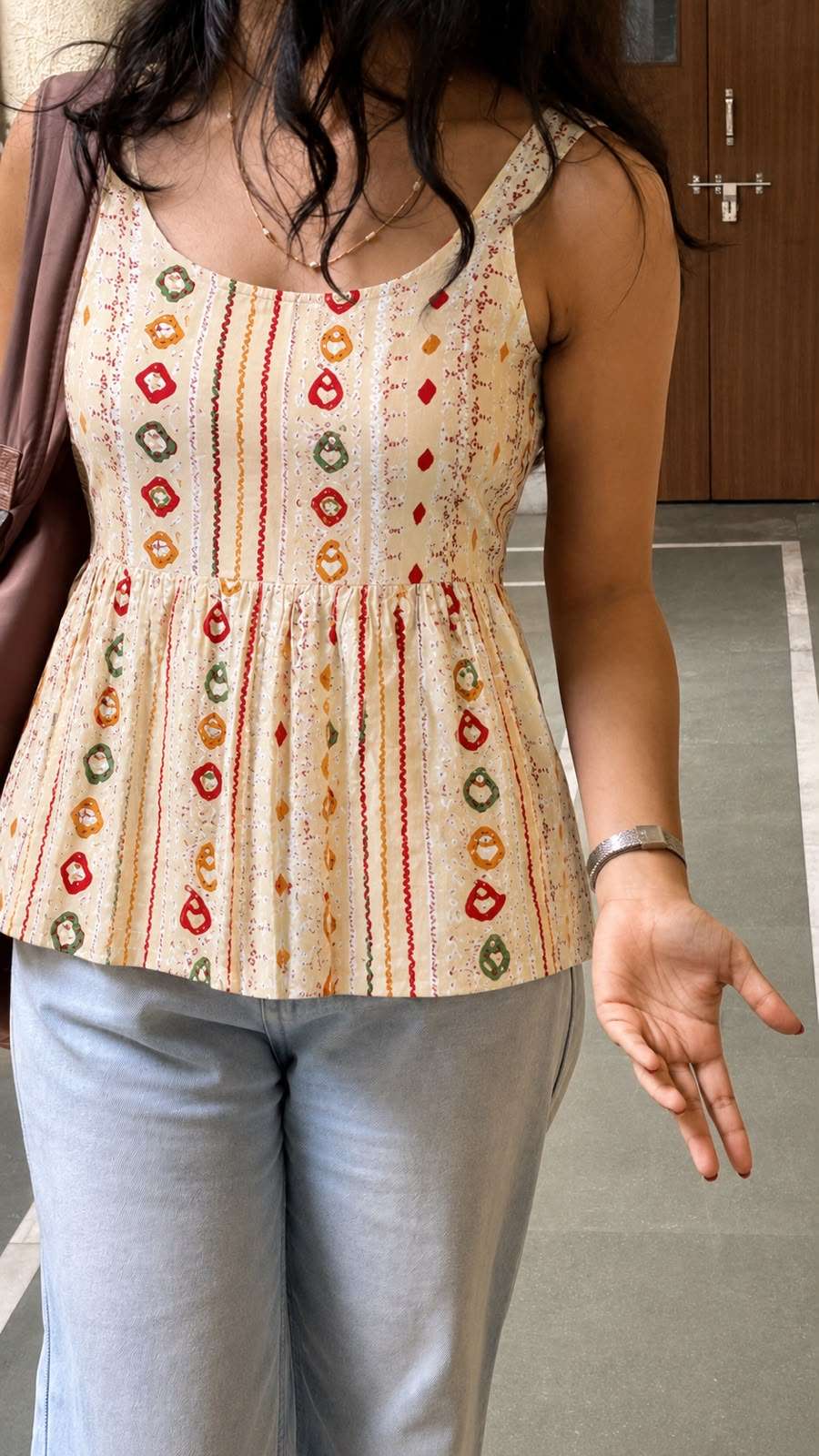 INLI BANDHEJ TOP VOL 2 RAYON PRINTED FANCY CAUSAL WEAR LOOKS LADIES TOP