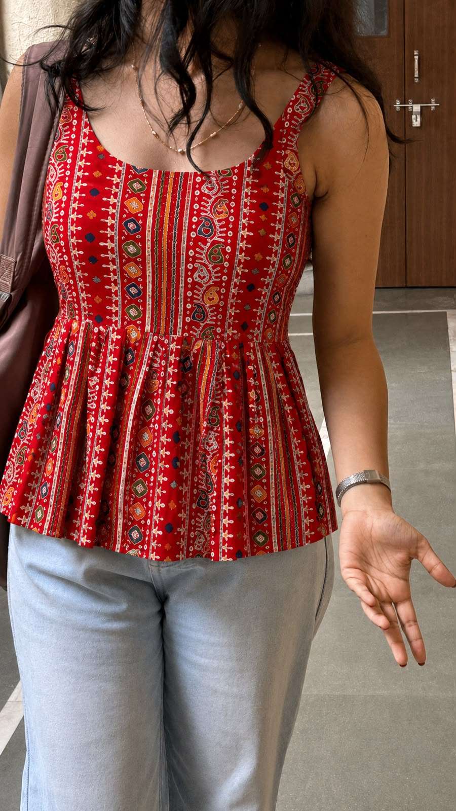 INLI BANDHEJ TOP VOL 2 RAYON PRINTED FANCY CAUSAL WEAR LOOKS LADIES TOP