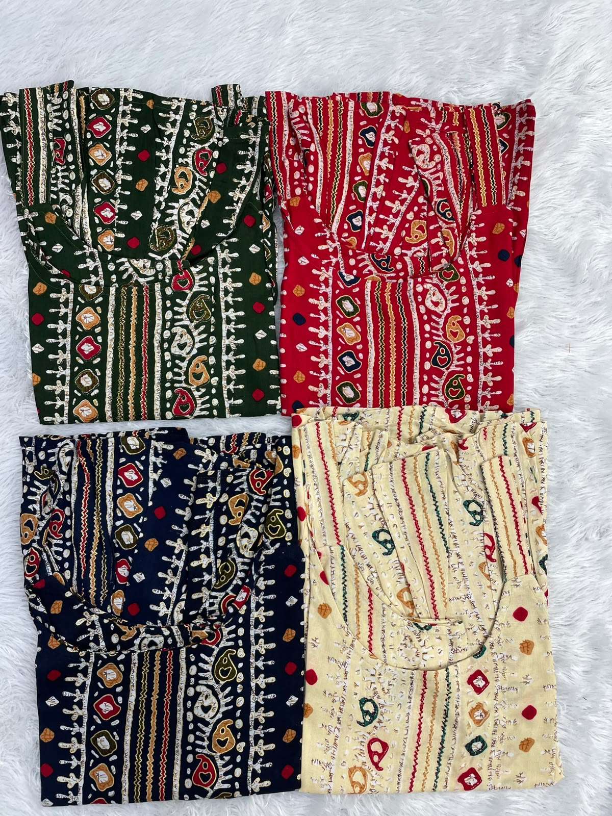 INLI BANDHEJ TOP VOL 2 RAYON PRINTED FANCY CAUSAL WEAR LOOKS LADIES TOP