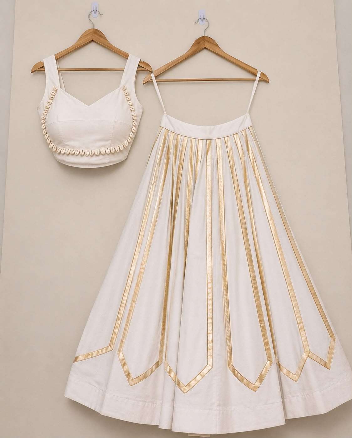 INLI JHANKAR RAYON GOLD FOIL STRIPE DESIGNER FUNCTION WEAR LADIES LEHENGA CHOLI COLLECTION