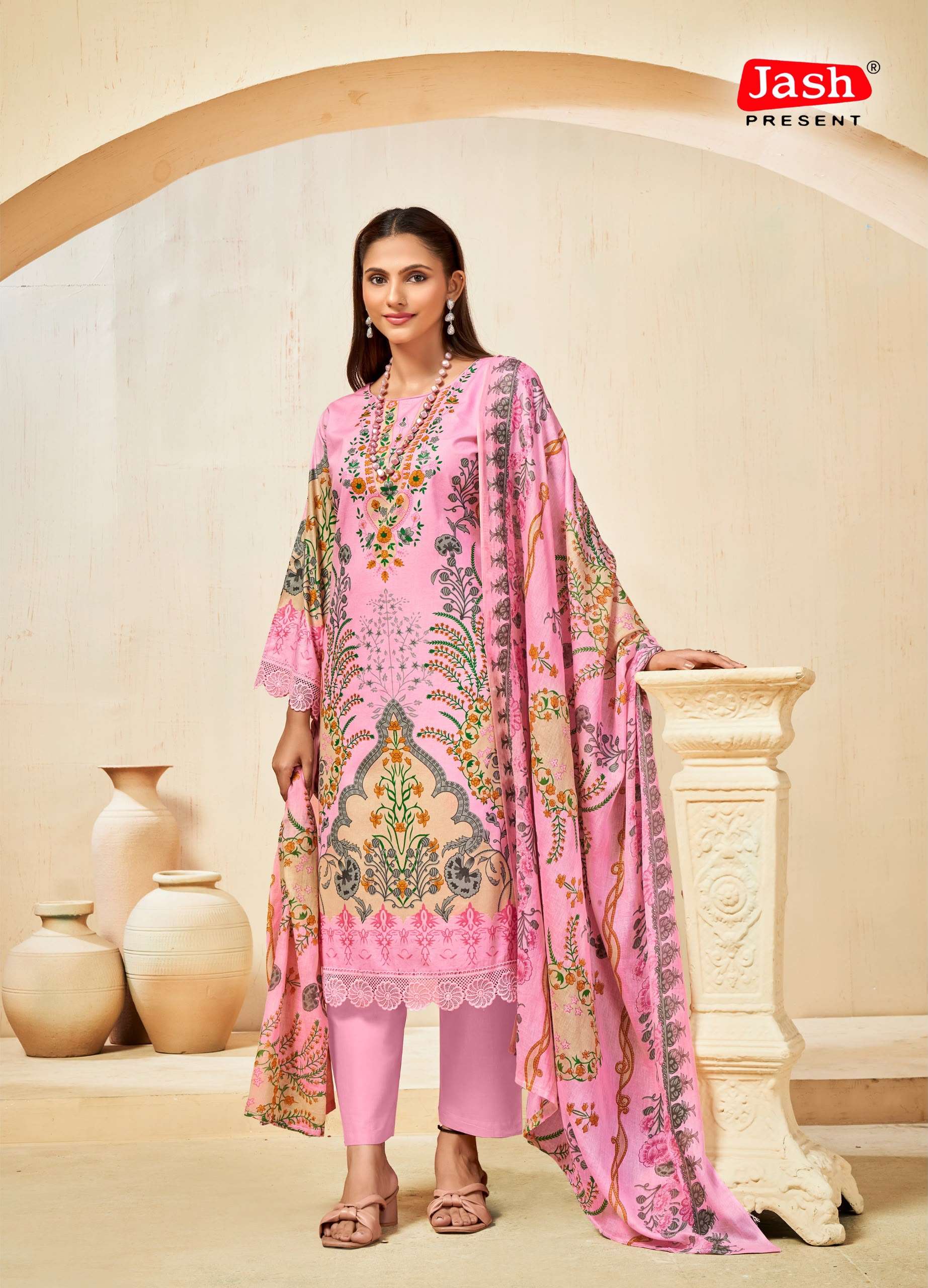 JASH BELLISHA VOL 16 COTTON DIGITAL PRINTS SALWAR SUIT