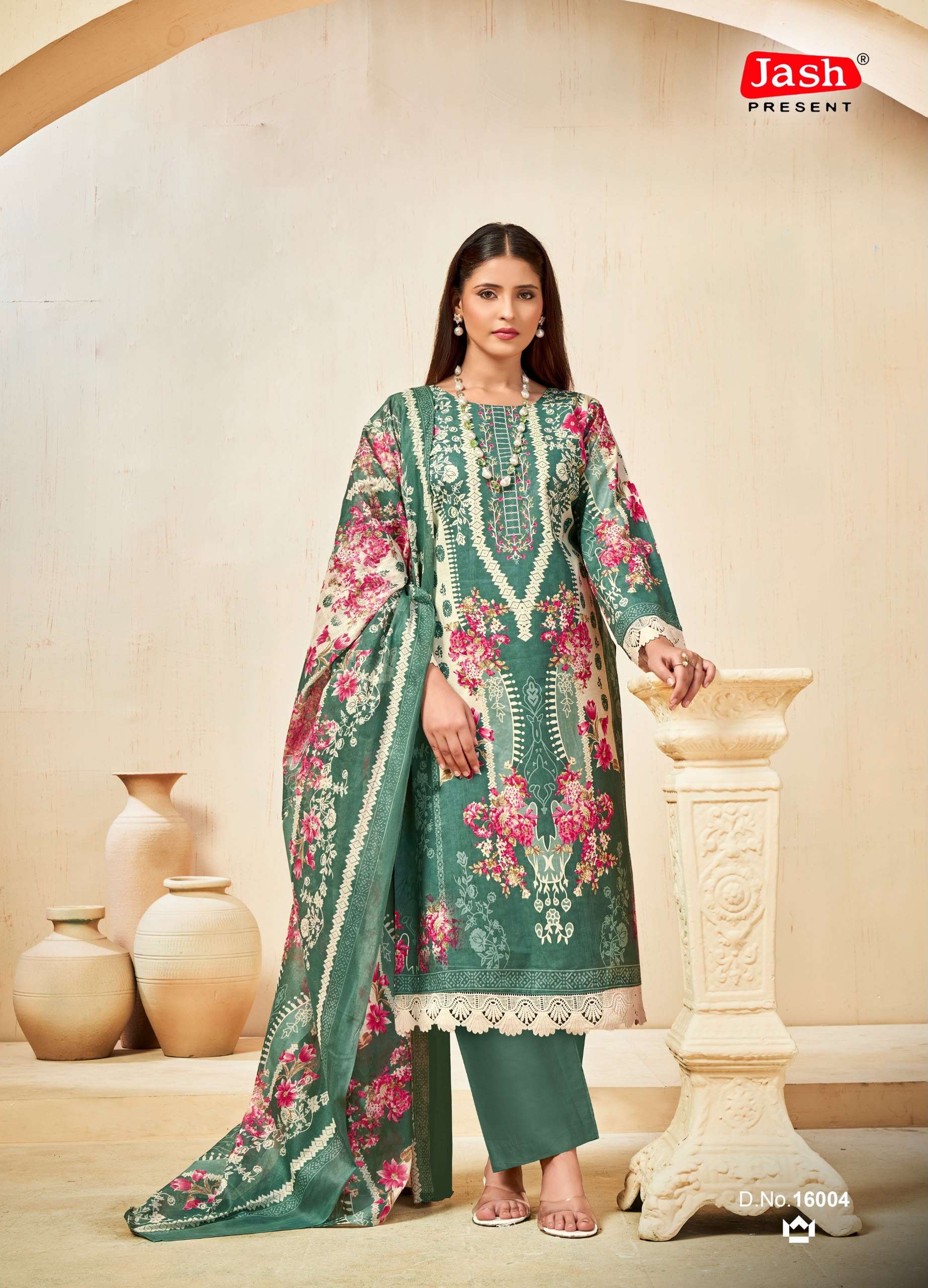 JASH BELLISHA VOL 16 COTTON DIGITAL PRINTS SALWAR SUIT