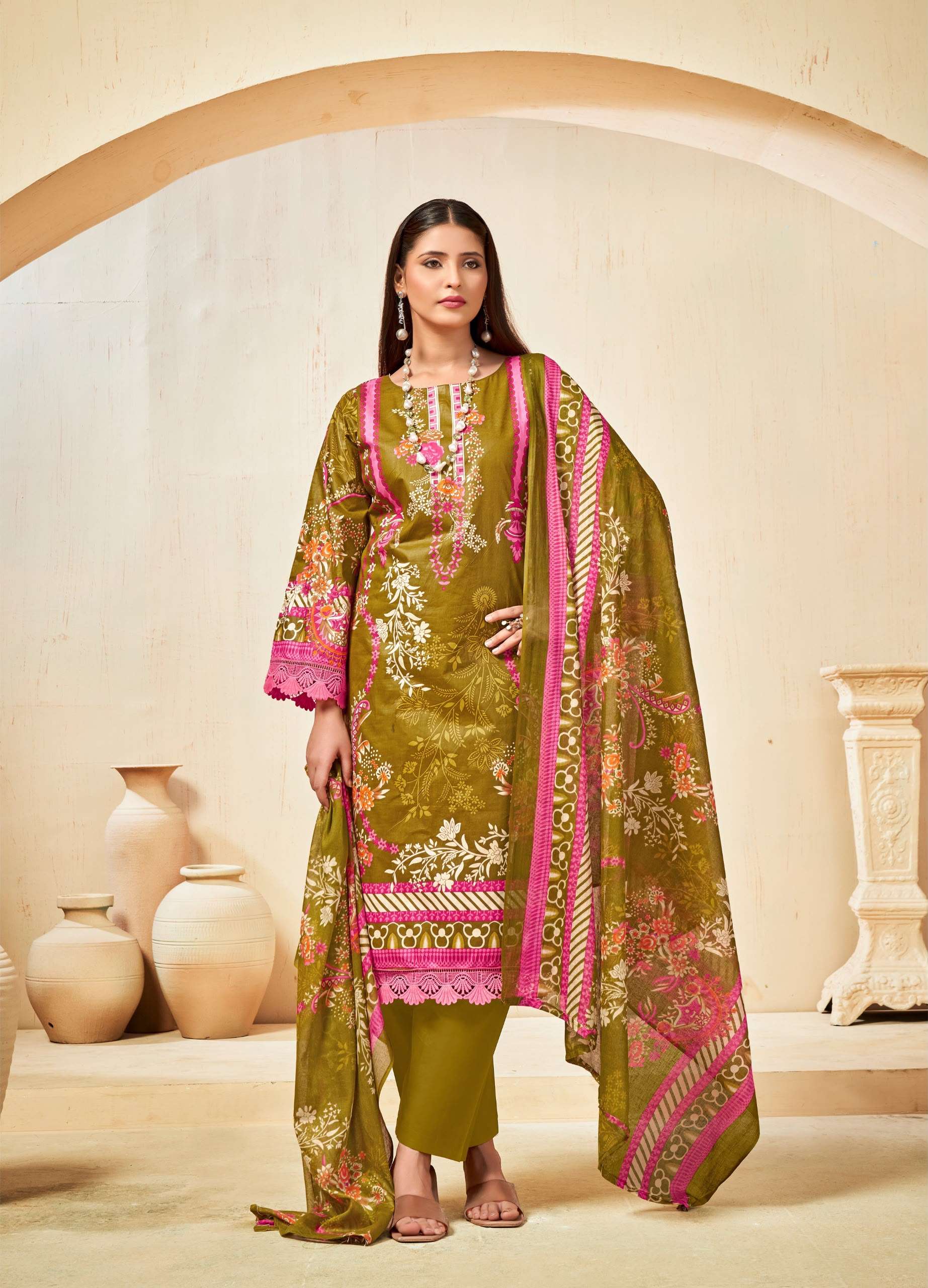 JASH BELLISHA VOL 16 COTTON DIGITAL PRINTS SALWAR SUIT