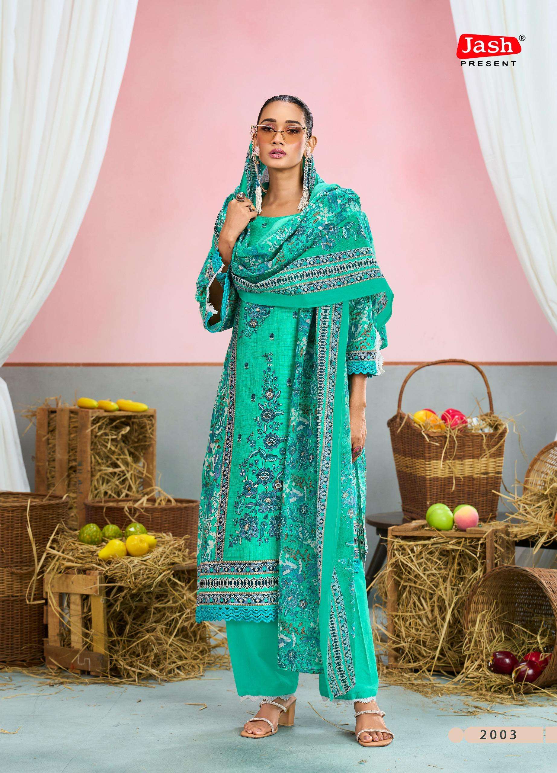 JASH SANA SAFINA VOL 2 COTTON DIGITAL PRINT SALWAR SUIT