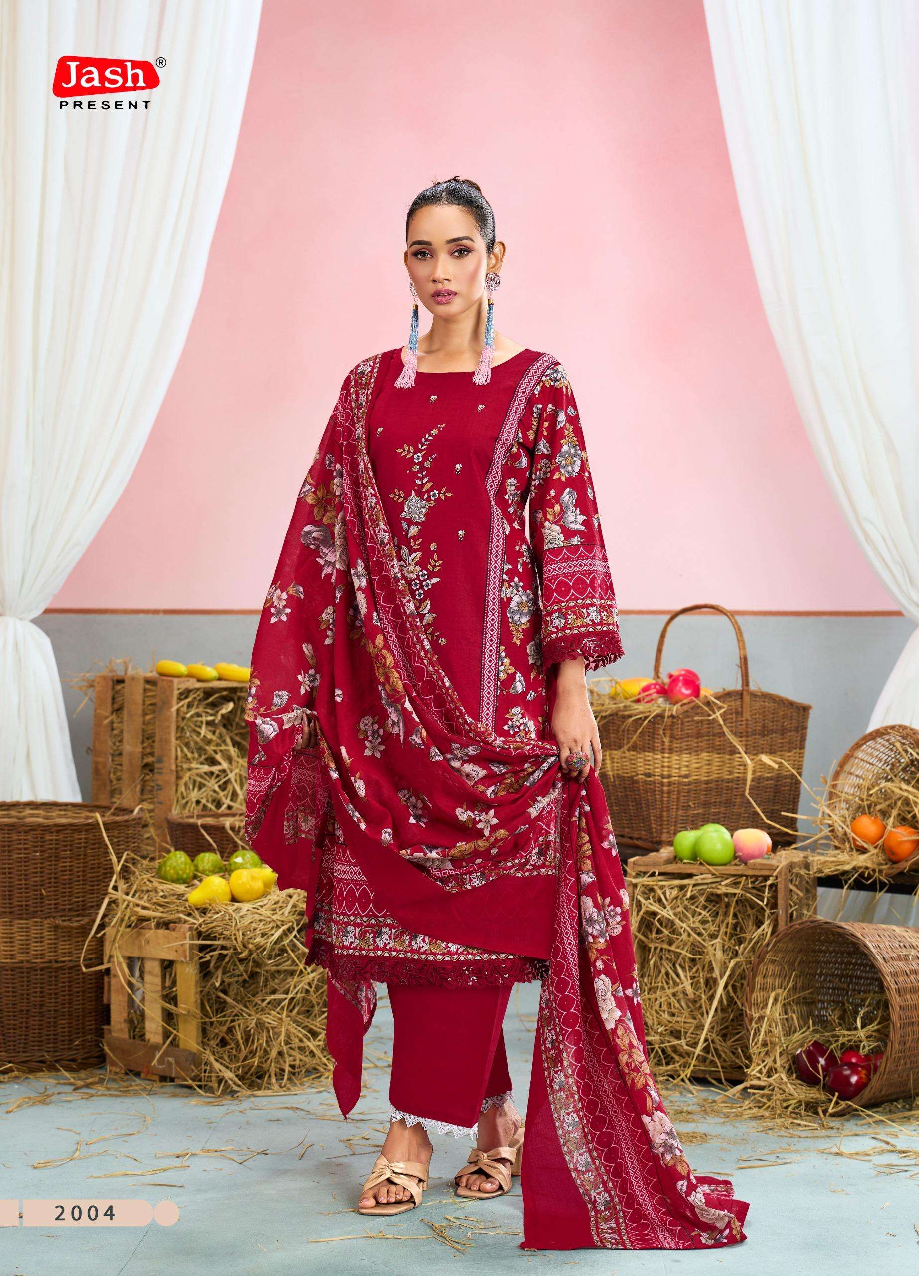 JASH SANA SAFINA VOL 2 COTTON DIGITAL PRINT SALWAR SUIT