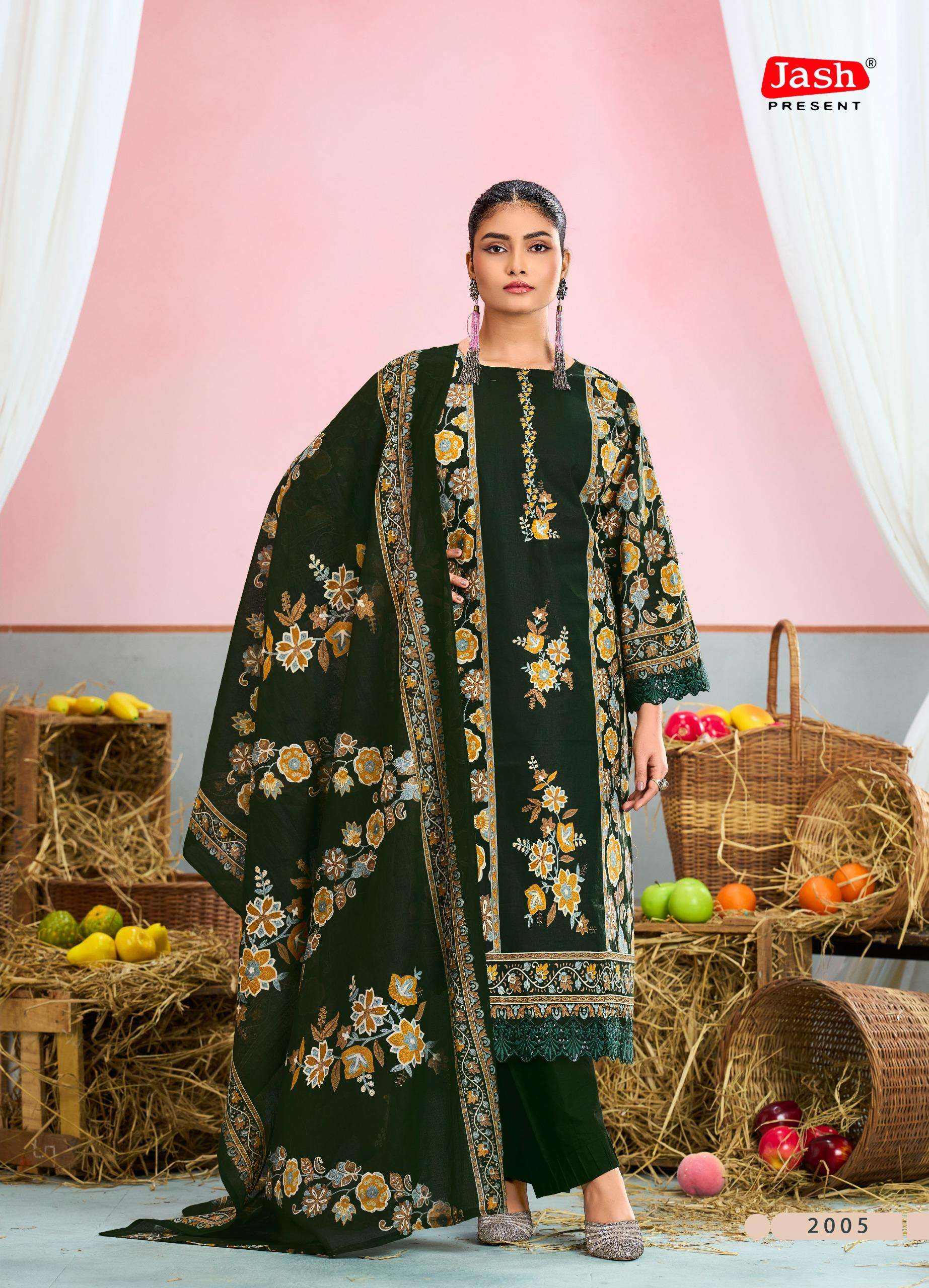 JASH SANA SAFINA VOL 2 COTTON DIGITAL PRINT SALWAR SUIT