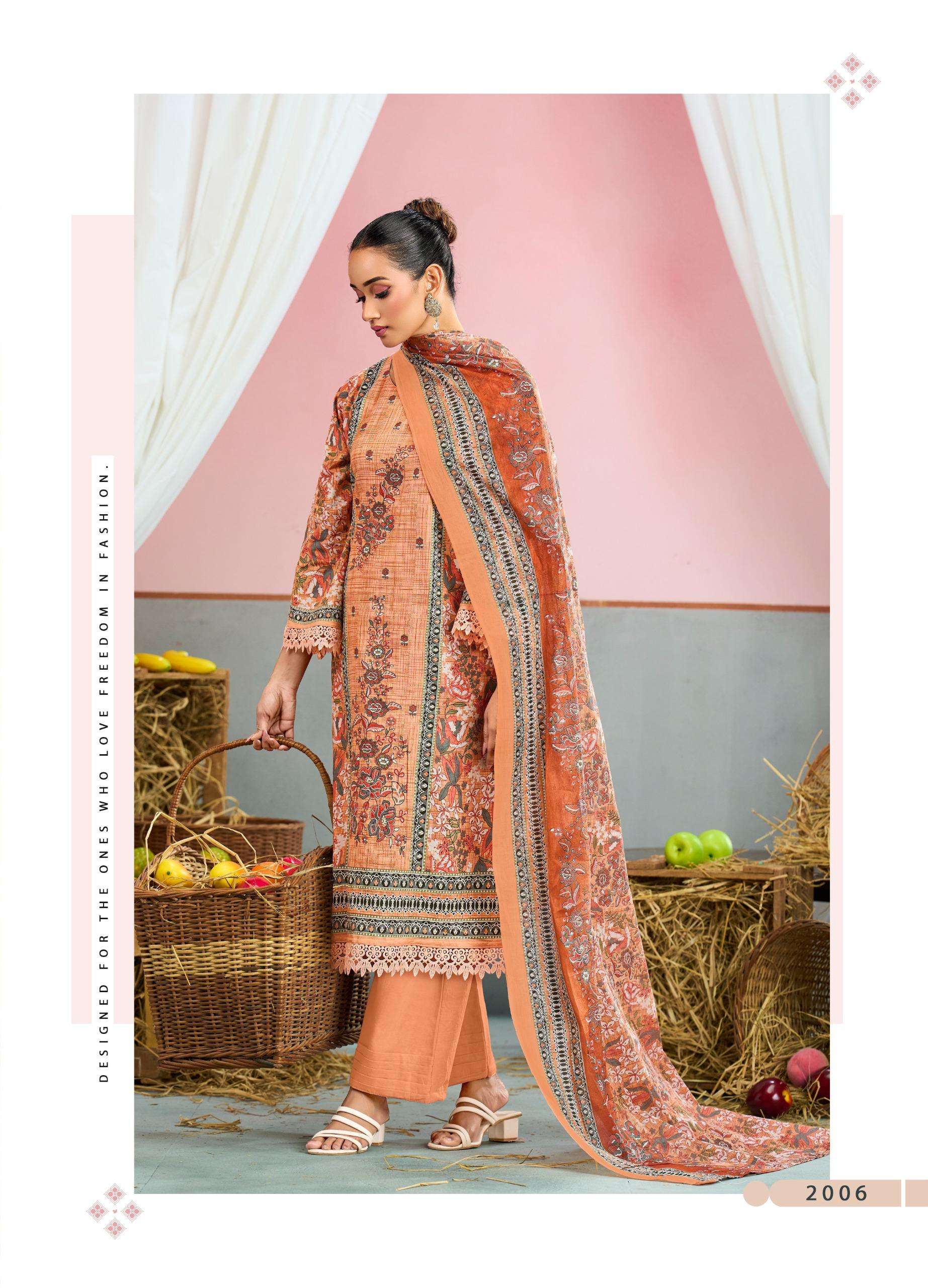 JASH SANA SAFINA VOL 2 COTTON DIGITAL PRINT SALWAR SUIT