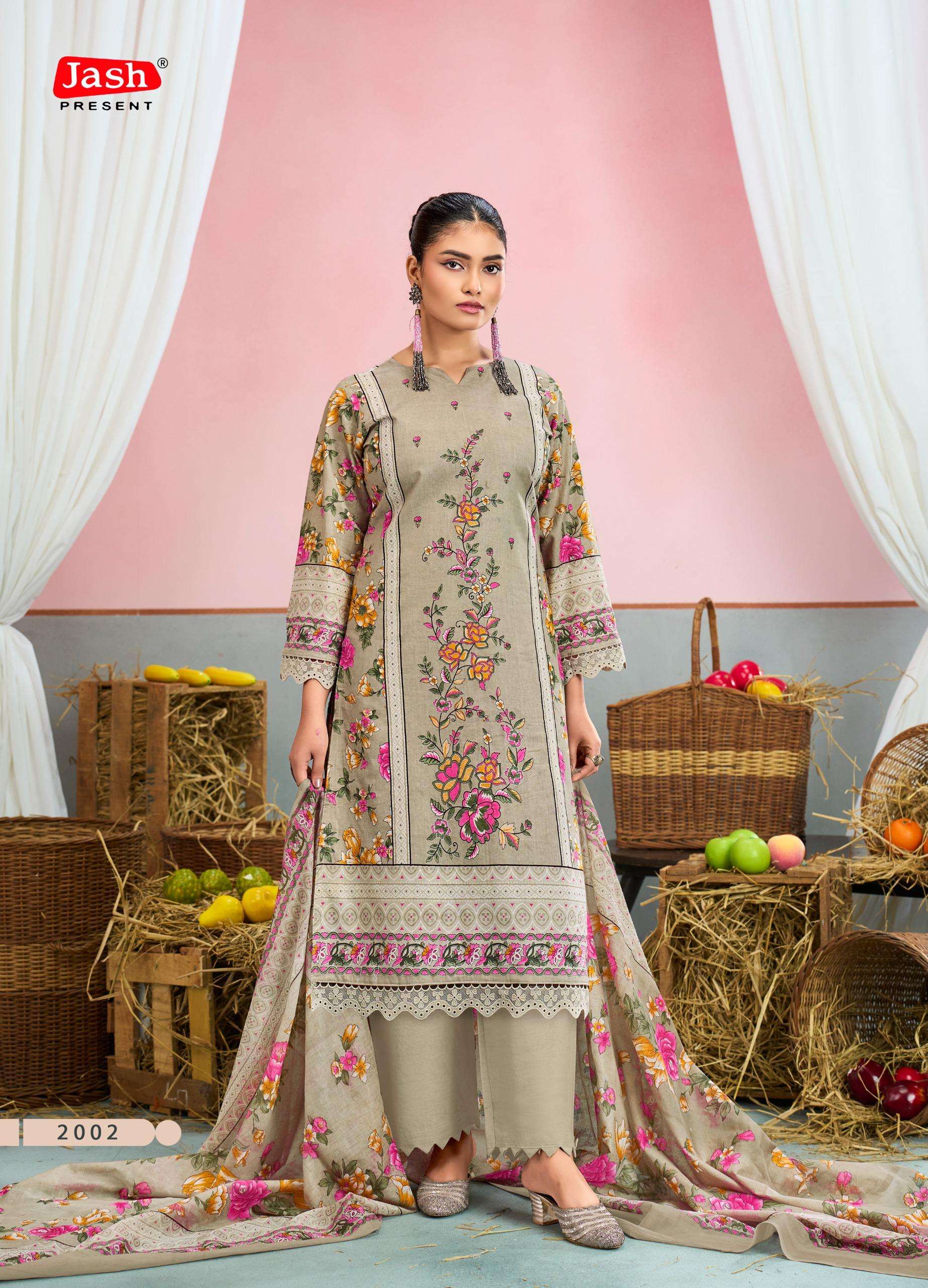 JASH SANA SAFINA VOL 2 COTTON DIGITAL PRINT SALWAR SUIT