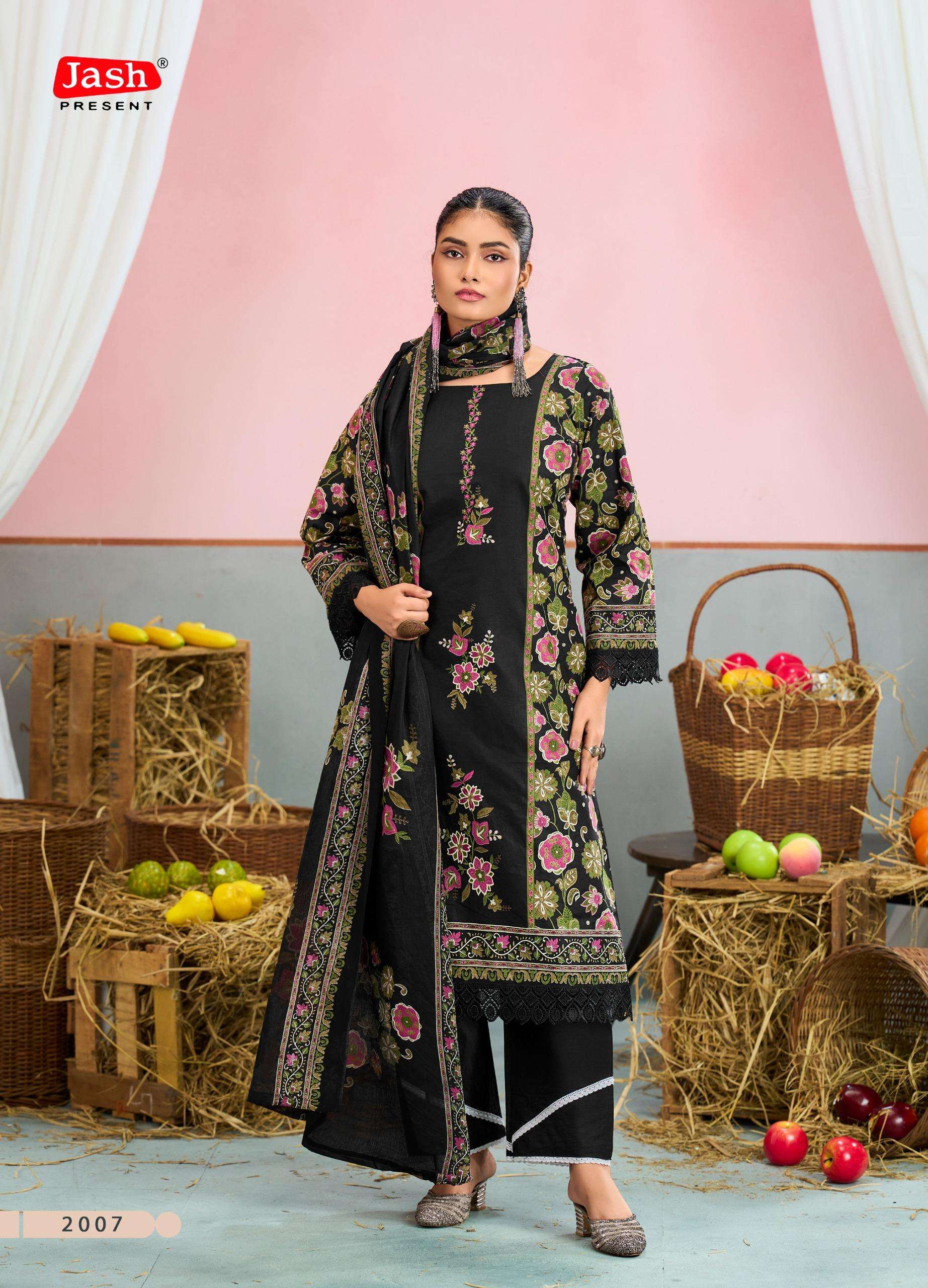 JASH SANA SAFINA VOL 2 COTTON DIGITAL PRINT SALWAR SUIT